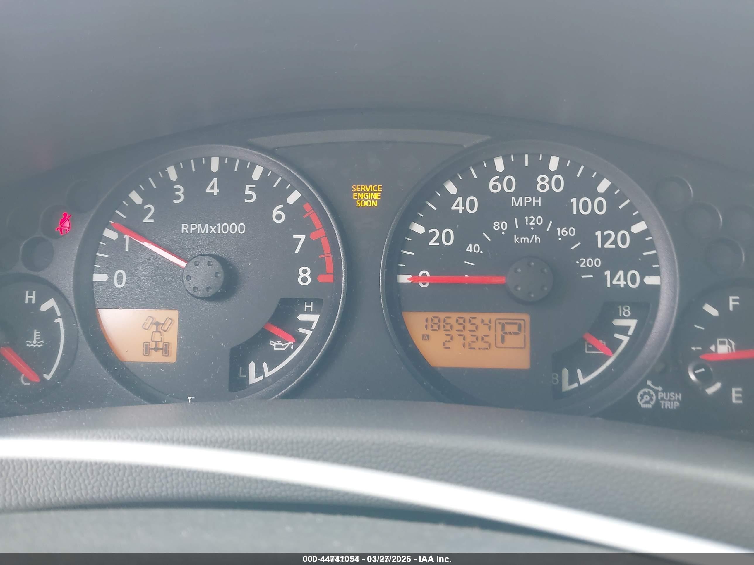 2006 Nissan Xterra S Серый vin: 5N1AN08WX6C547472