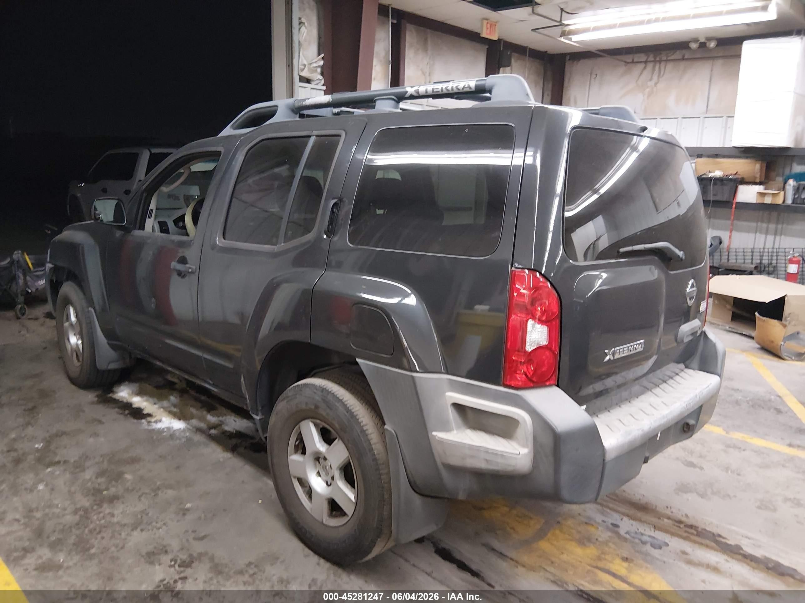 2007 Nissan Xterra S Gray vin: 5N1AN08WX7C501643