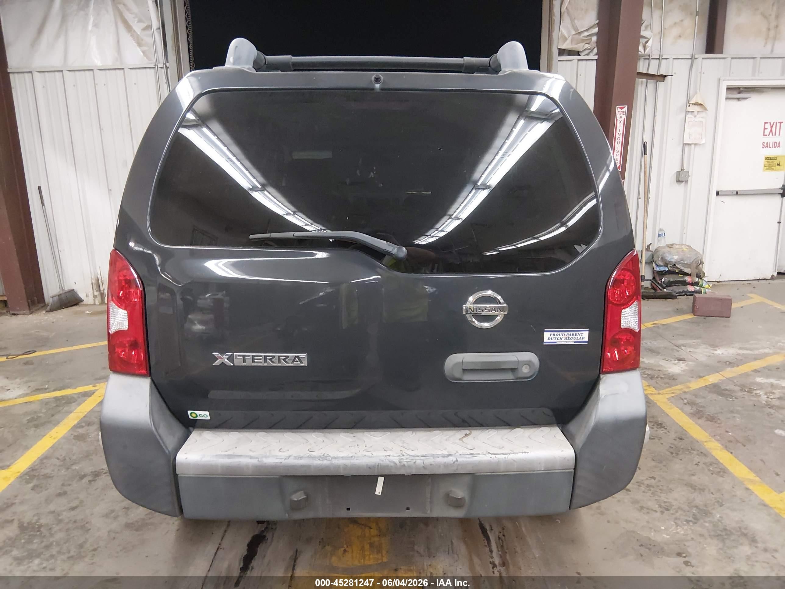 2007 Nissan Xterra S Gray vin: 5N1AN08WX7C501643