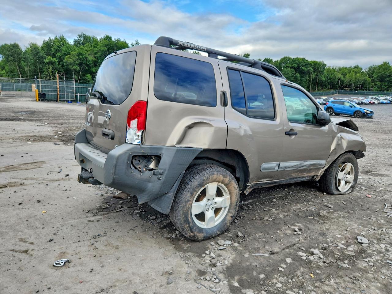 2007 Nissan Xterra Off Road/s/se Gold vin: 5N1AN08WX7C527076