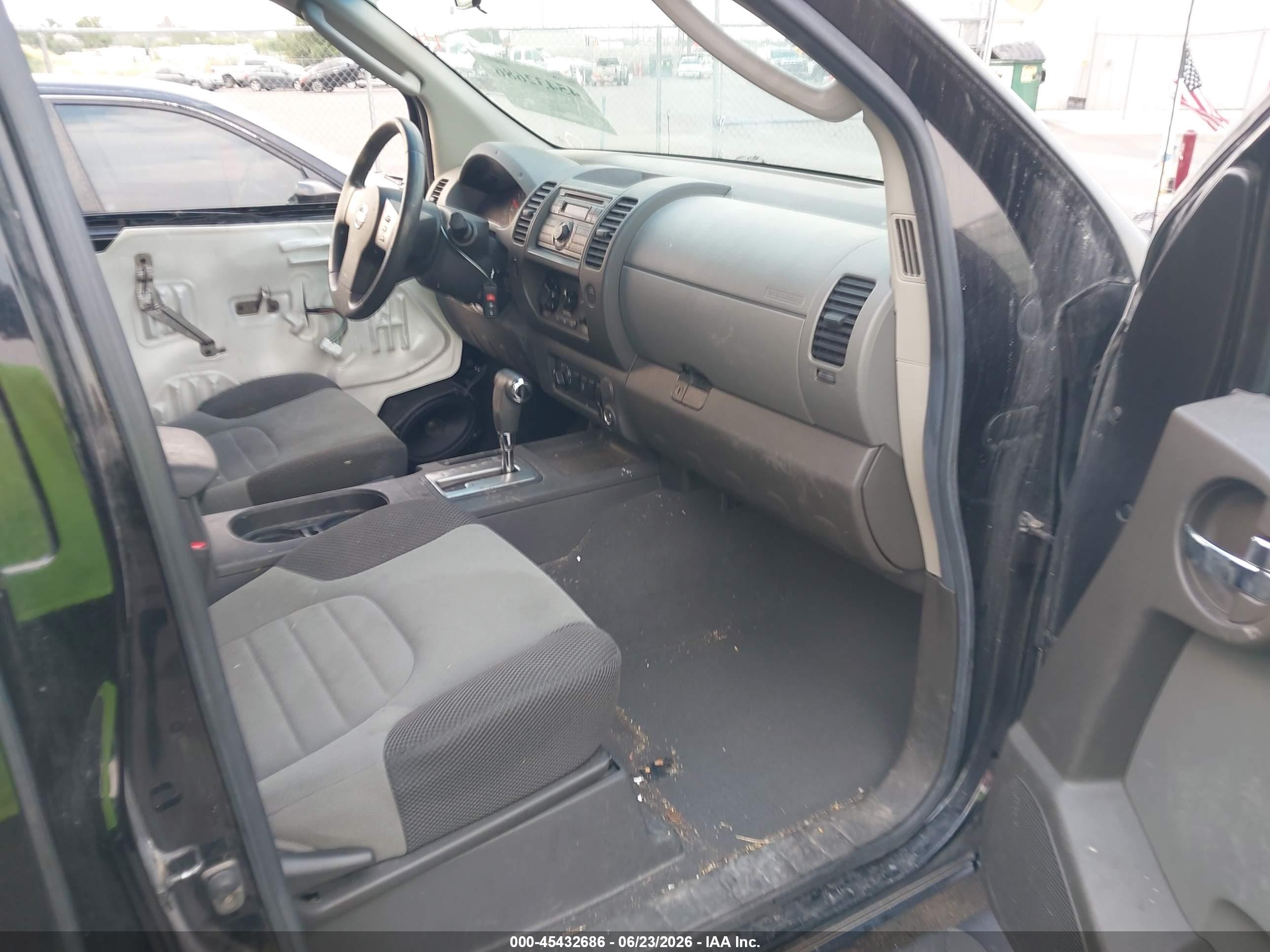 2008 Nissan Xterra S Black vin: 5N1AN08WX8C534692