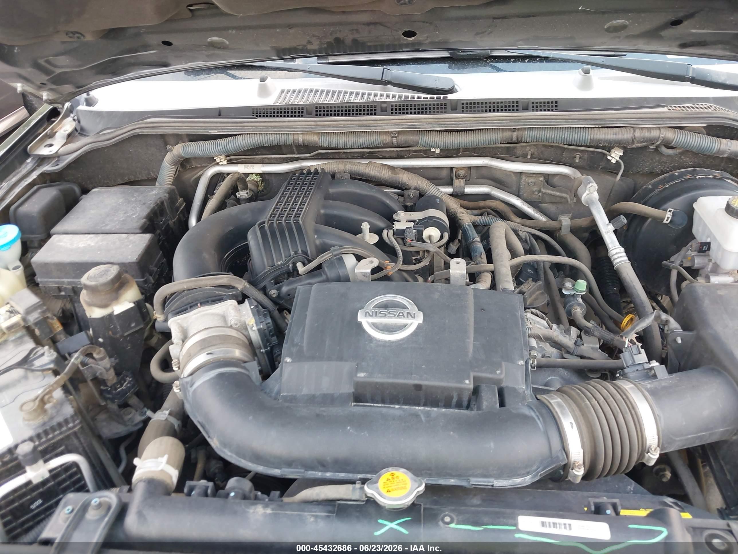 2008 Nissan Xterra S Black vin: 5N1AN08WX8C534692