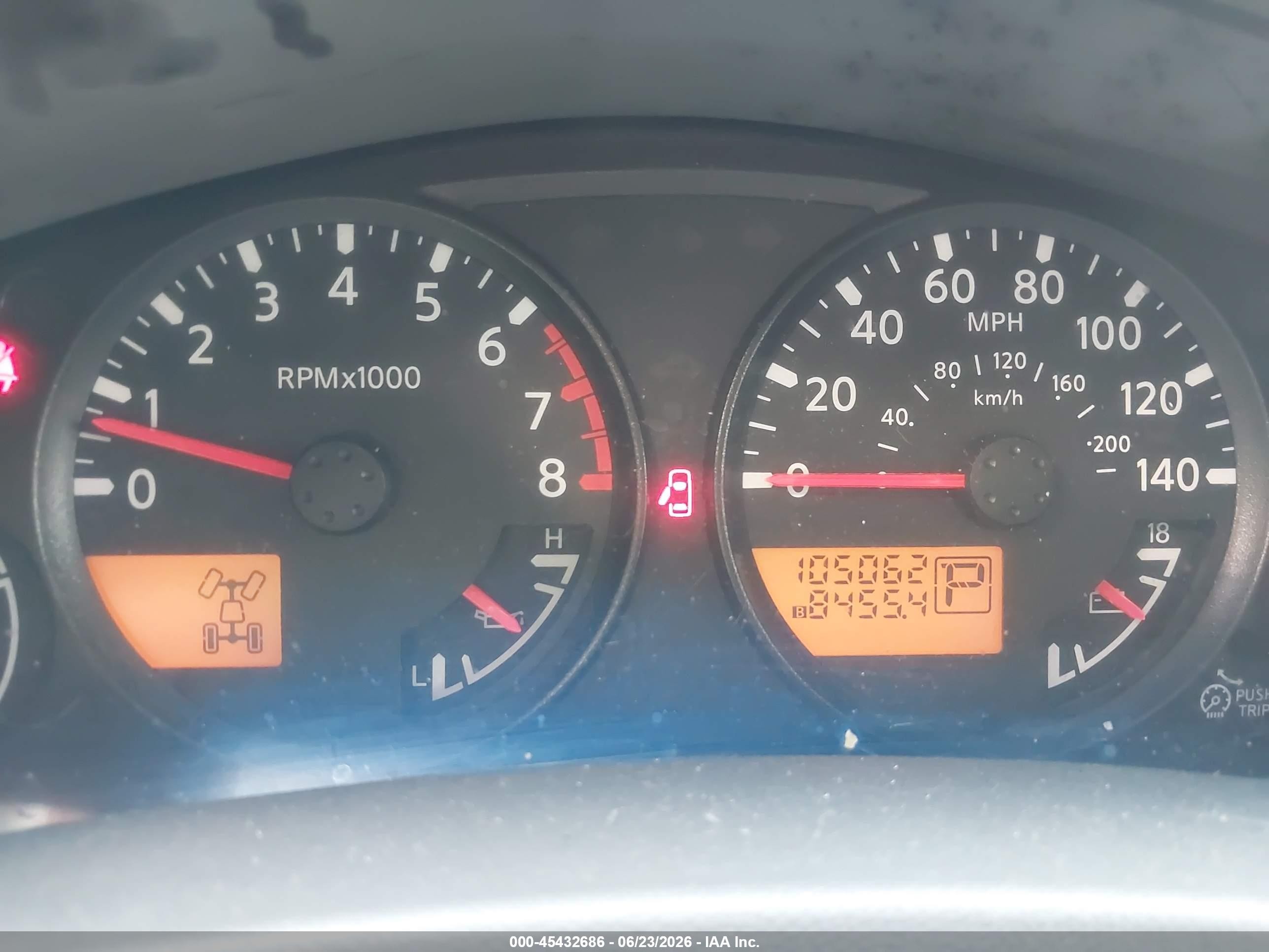 2008 Nissan Xterra S Black vin: 5N1AN08WX8C534692