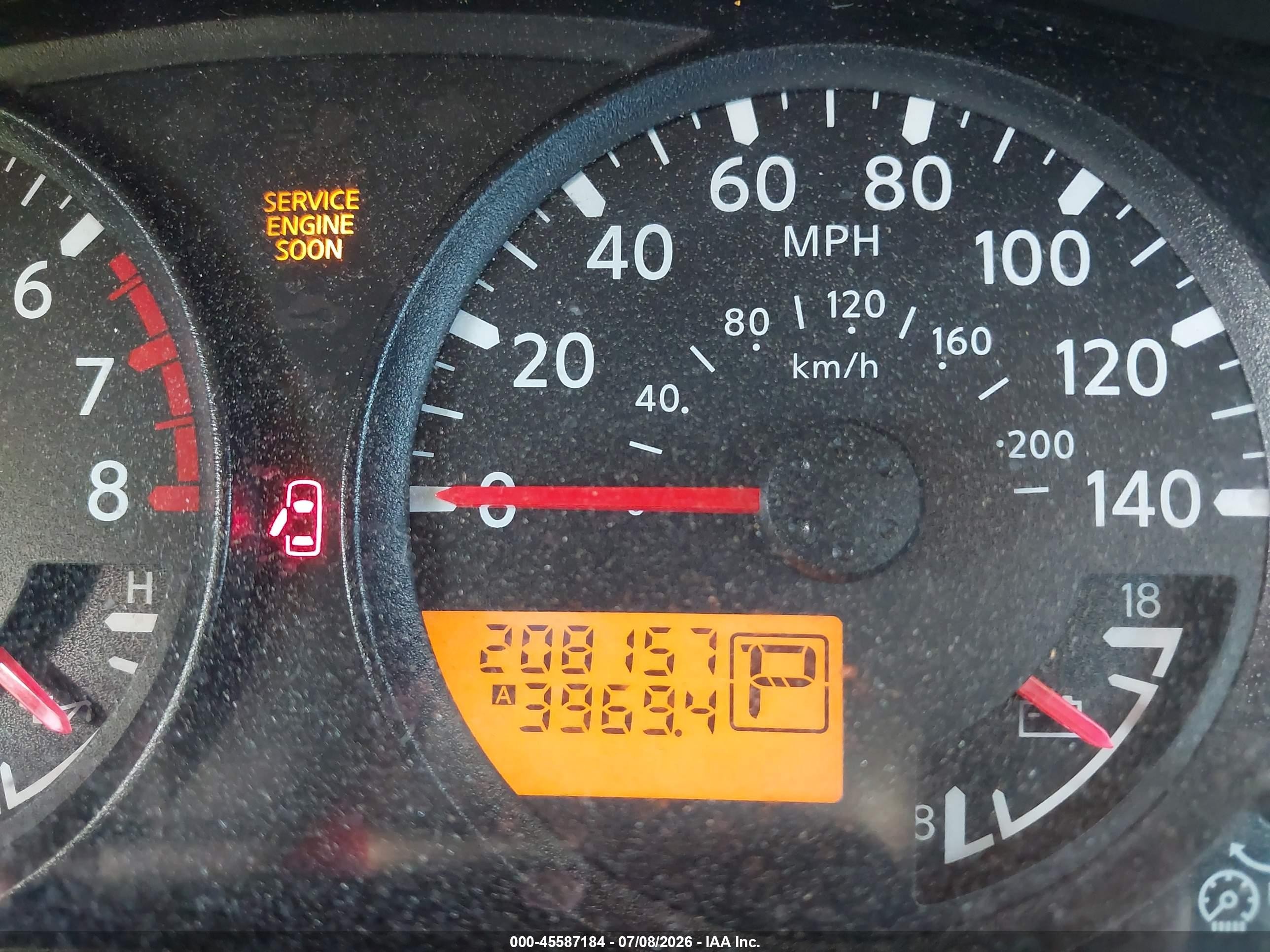 2008 Nissan Xterra S Silver vin: 5N1AN08WX8C535731