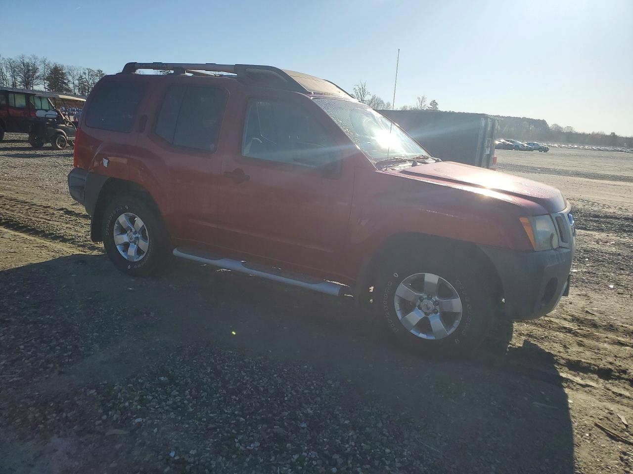 2009 Nissan Xterra X Red vin: 5N1AN08WX9C503055
