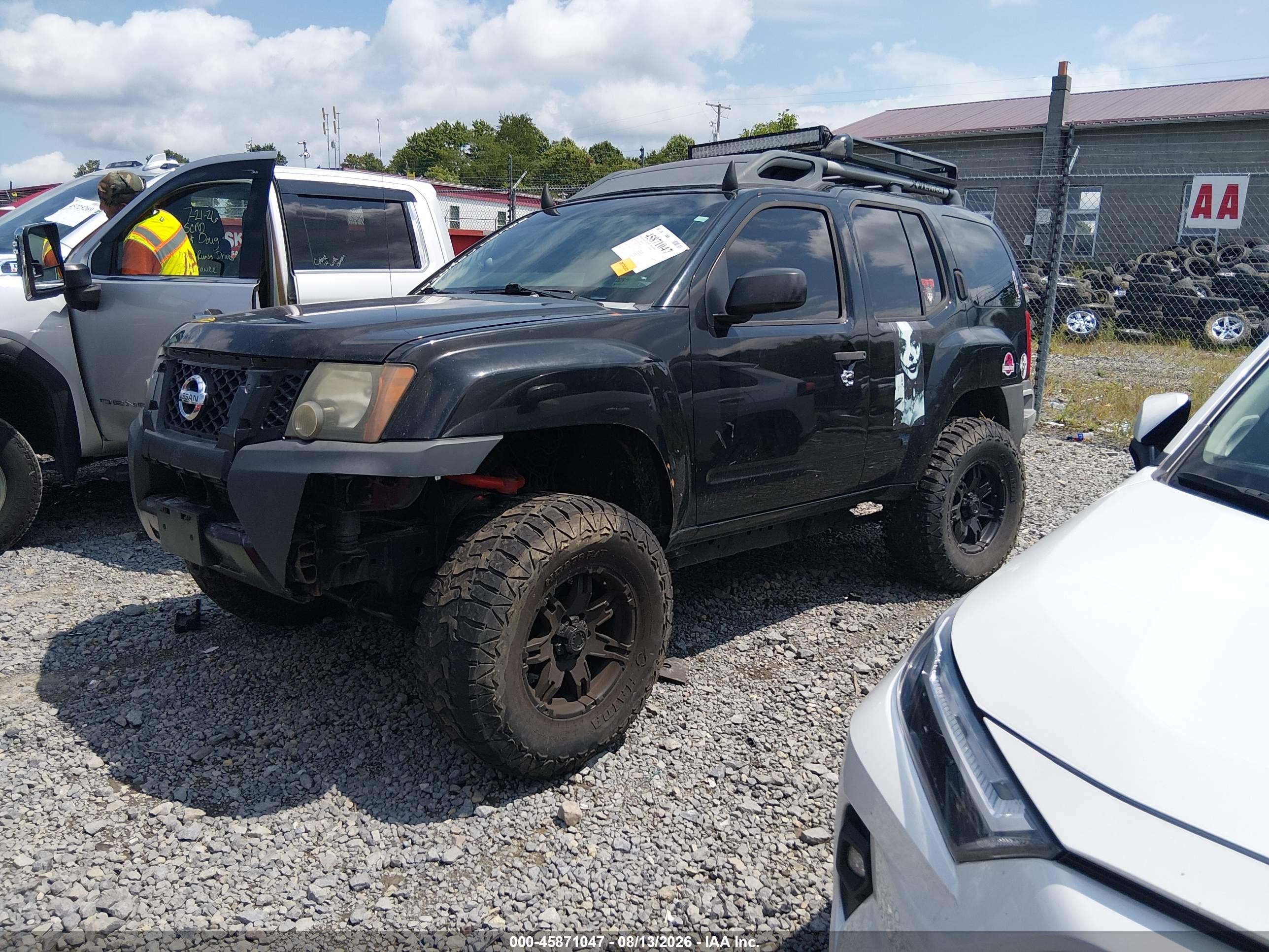 2009 Nissan Xterra S Черный vin: 5N1AN08WX9C506876