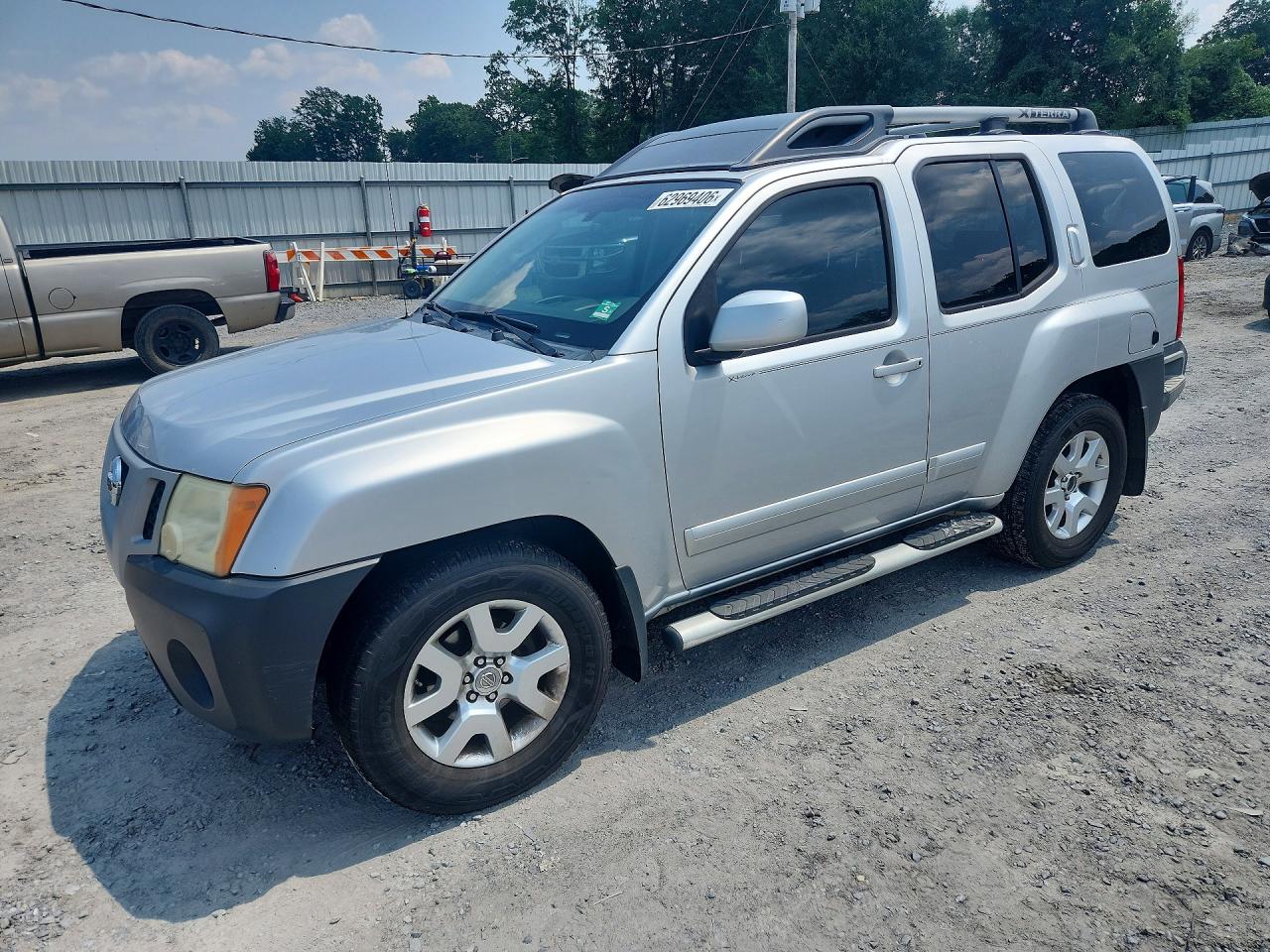 2010 Nissan Xterra X Se Silver vin: 5N1AN0NU0AC525038