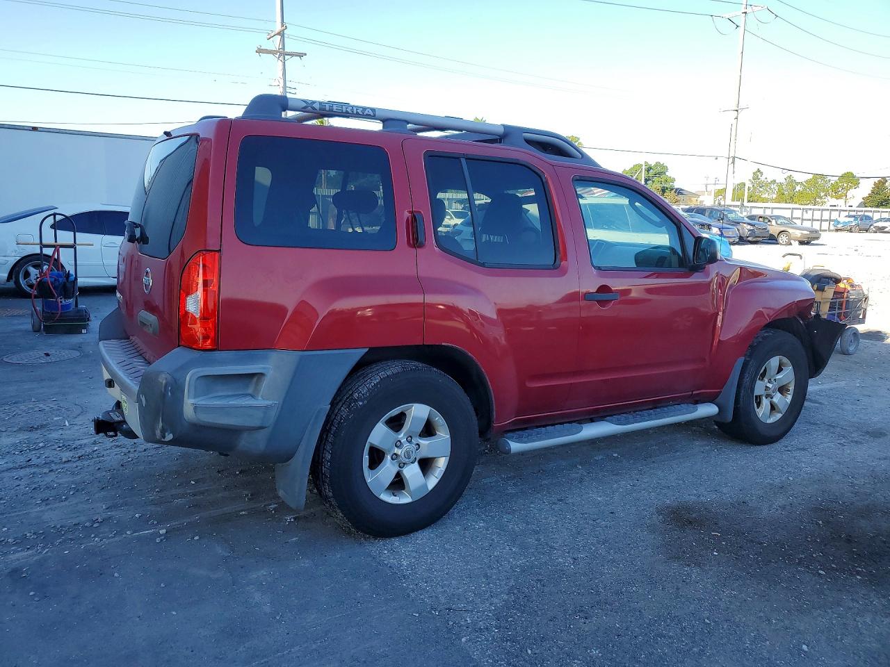 2010 Nissan Xterra Off Road/s/se Red vin: 5N1AN0NU0AC527114