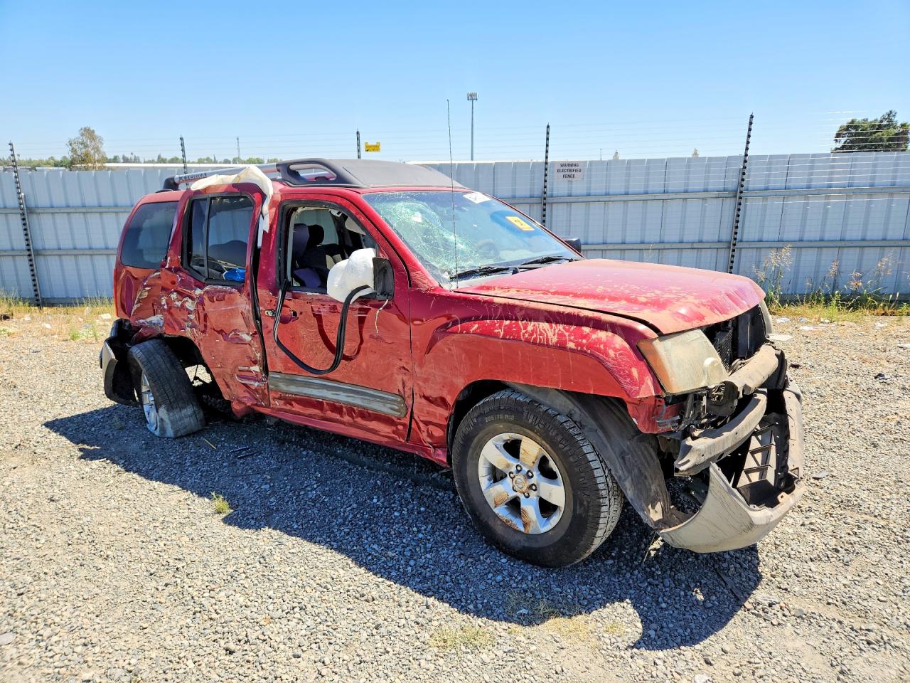 2011 Nissan Xterra X Burgundy vin: 5N1AN0NU0BC510167