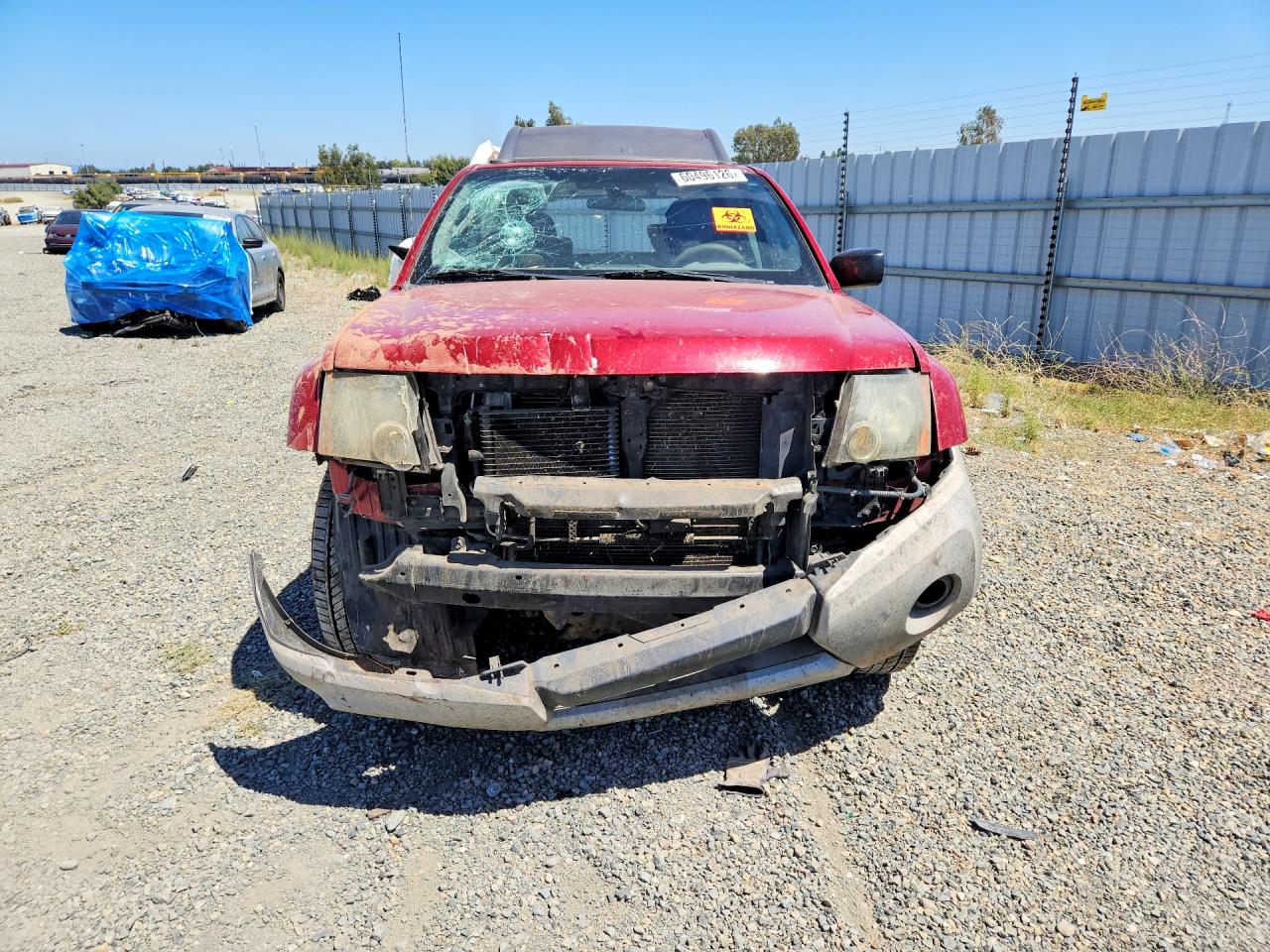 2011 Nissan Xterra X Burgundy vin: 5N1AN0NU0BC510167