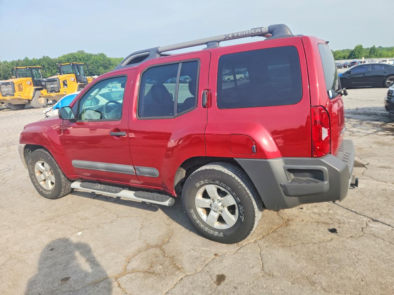 2011 Nissan Xterra X Red vin: 5N1AN0NU0BC516437