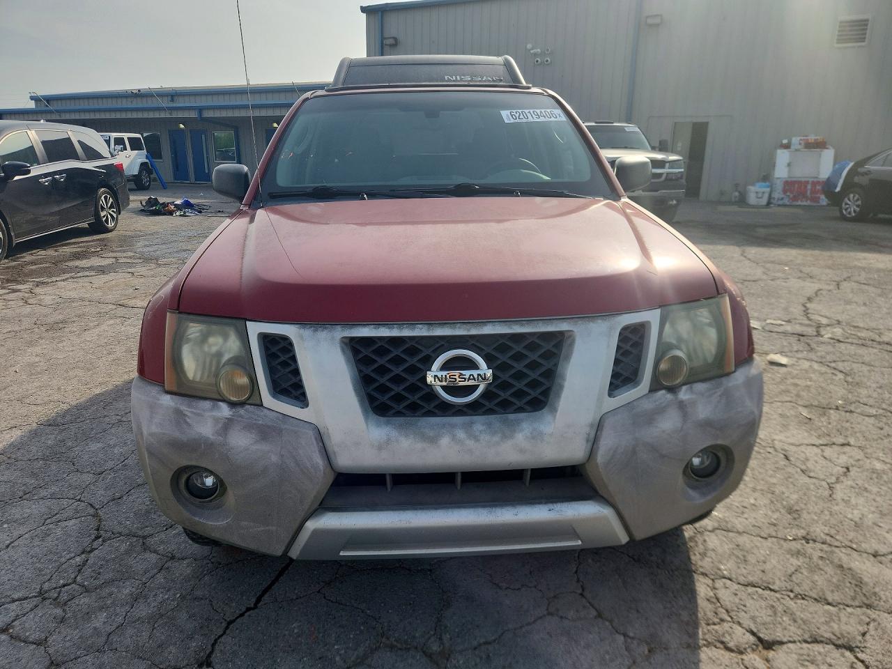 2011 Nissan Xterra X Red vin: 5N1AN0NU0BC516437