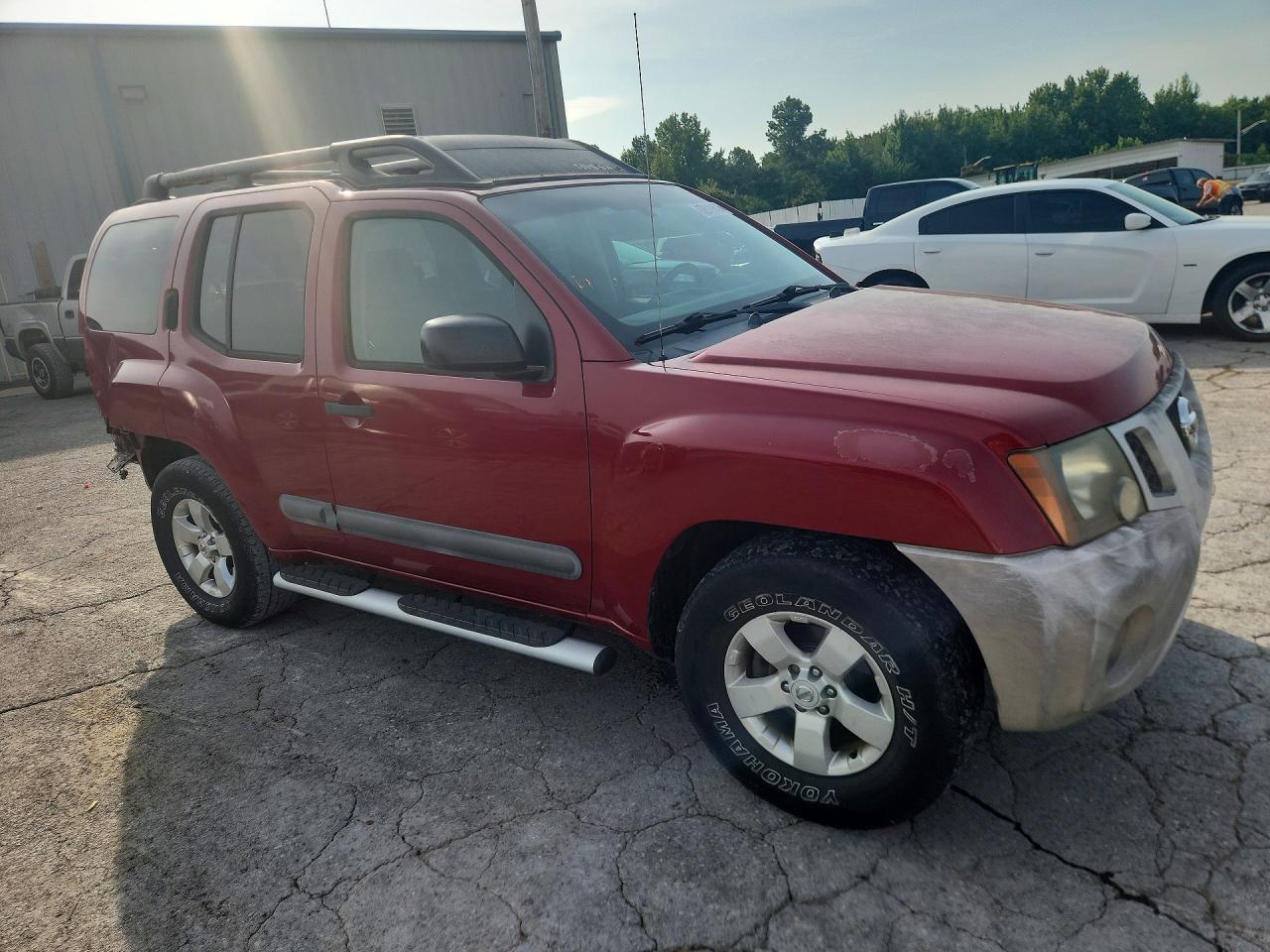 2011 Nissan Xterra X Red vin: 5N1AN0NU0BC516437