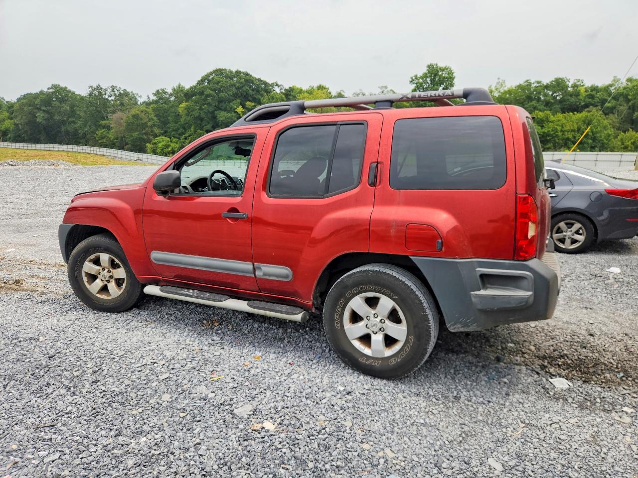 2012 Nissan Xterra X Красный vin: 5N1AN0NU0CC517301