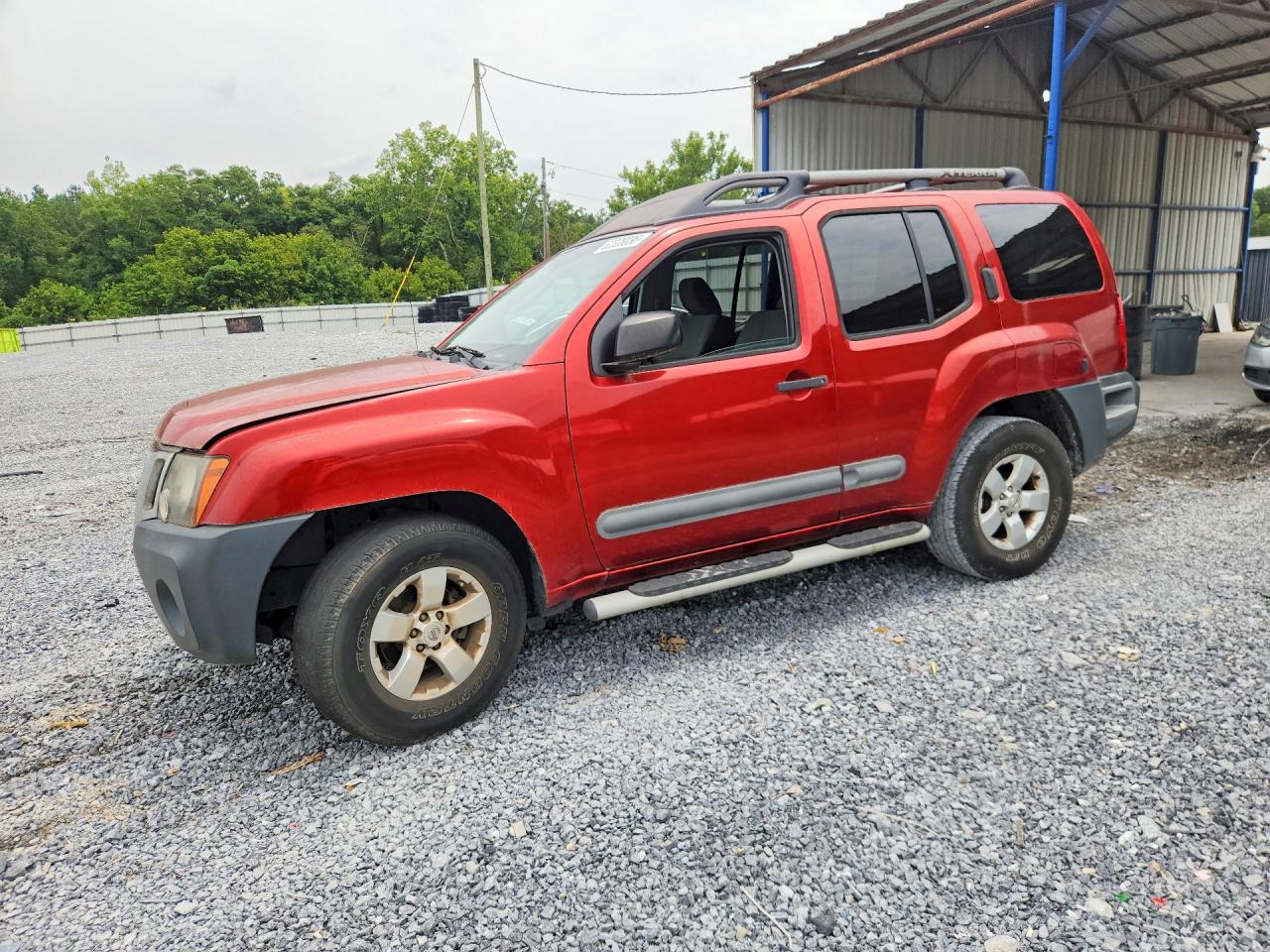 2012 Nissan Xterra X Красный vin: 5N1AN0NU0CC517301