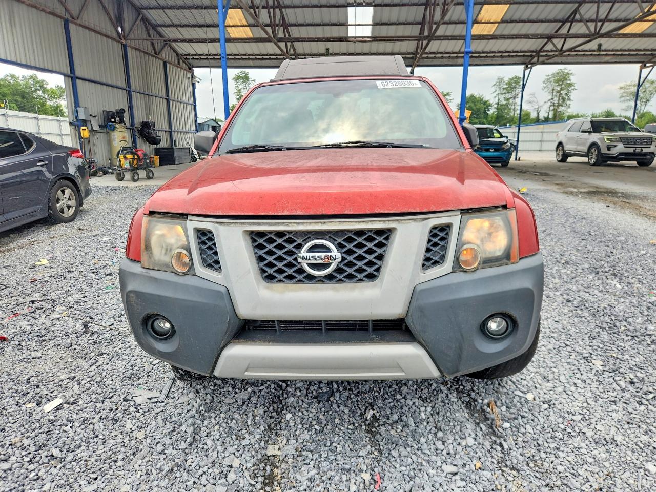 2012 Nissan Xterra X Красный vin: 5N1AN0NU0CC517301