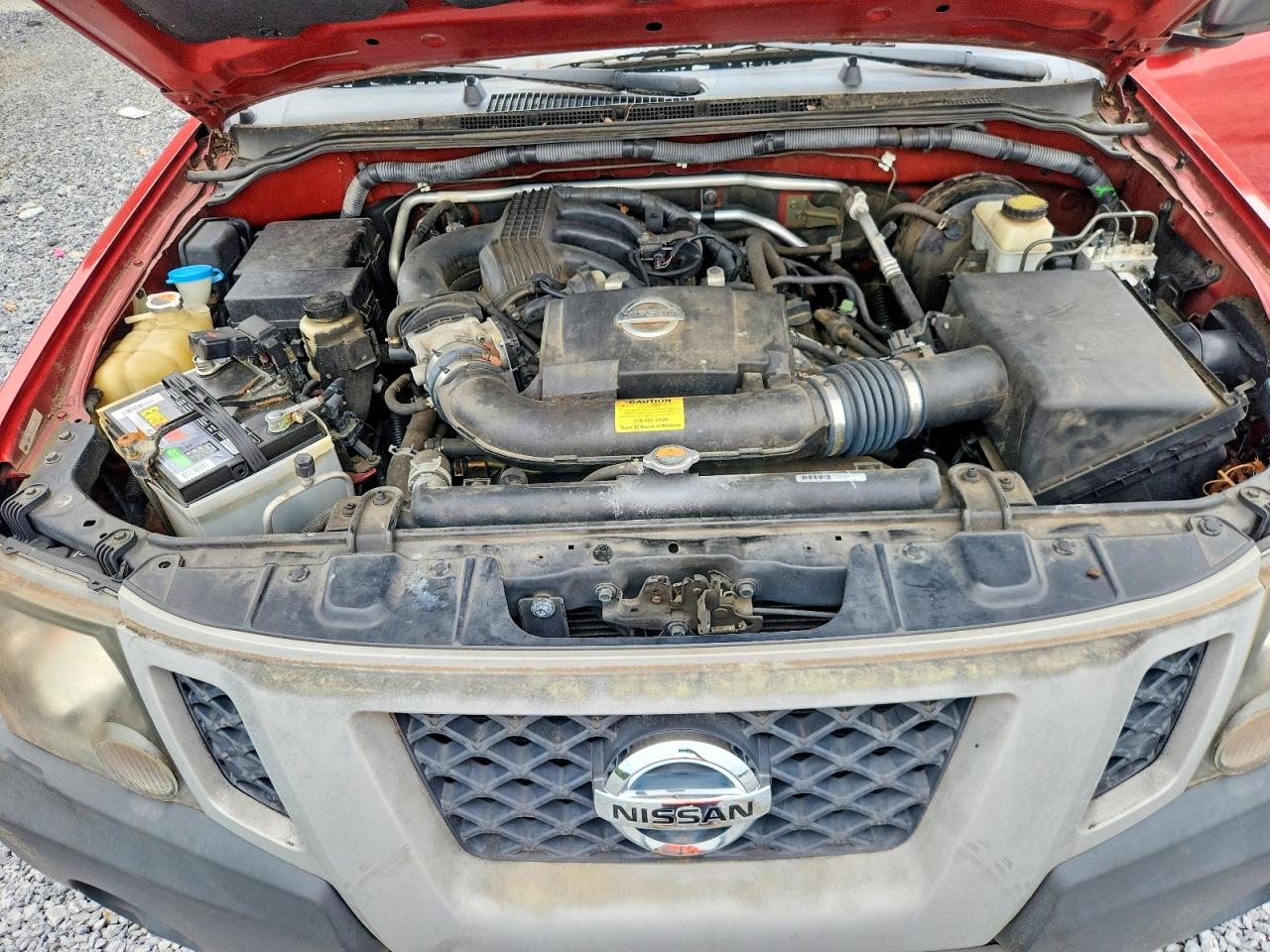 2012 Nissan Xterra X Красный vin: 5N1AN0NU0CC517301