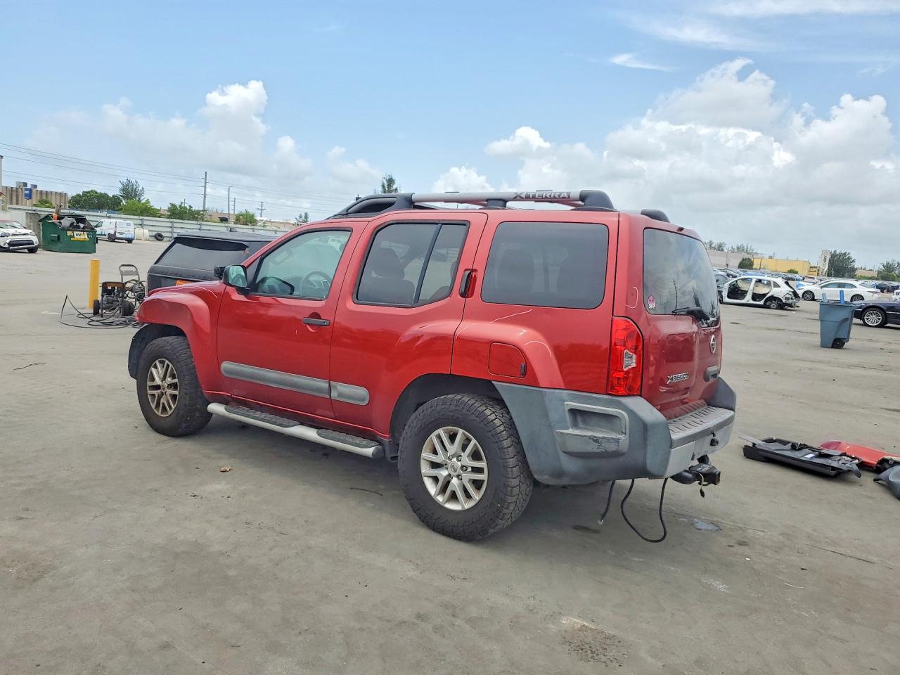 2014 Nissan Xterra S Red vin: 5N1AN0NU0EN815273