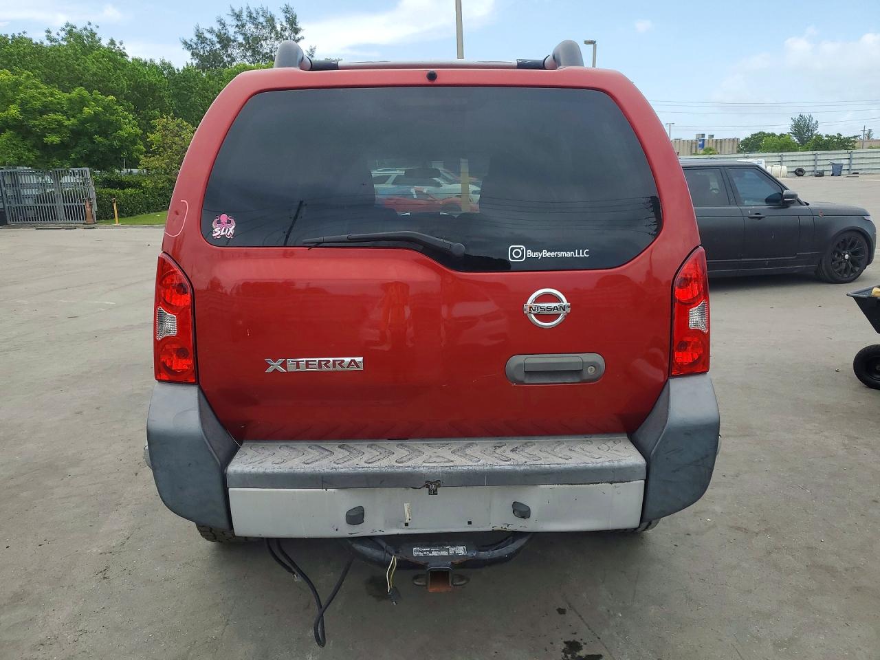 2014 Nissan Xterra S Red vin: 5N1AN0NU0EN815273