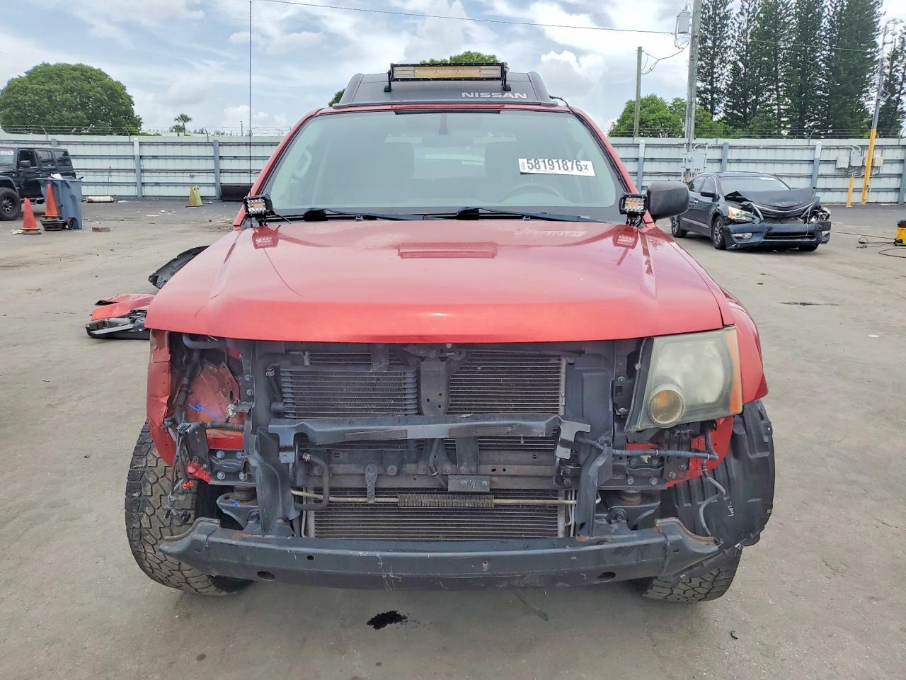 2014 Nissan Xterra S Red vin: 5N1AN0NU0EN815273
