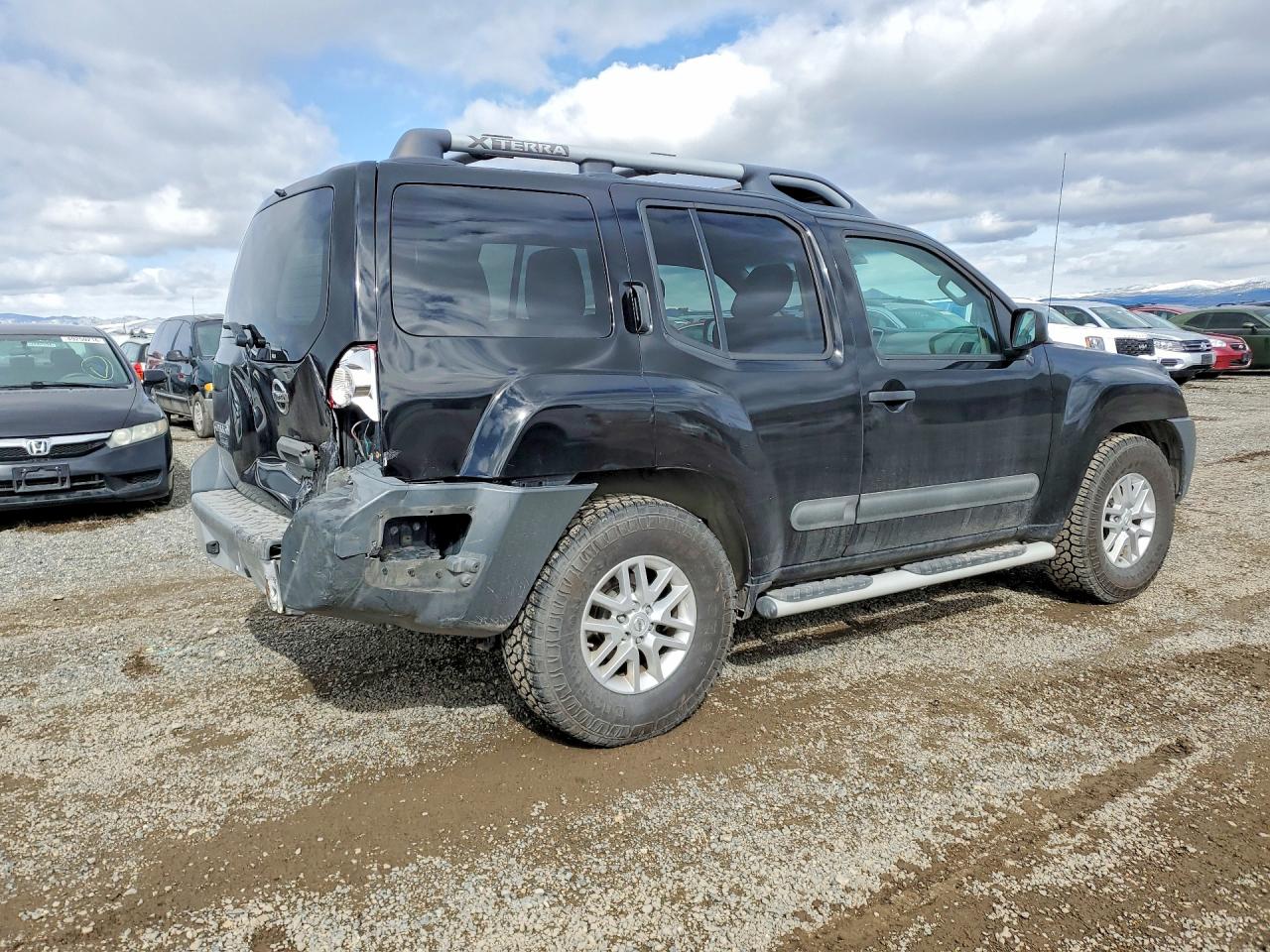 2015 Nissan Xterra S Black vin: 5N1AN0NU0FN654201
