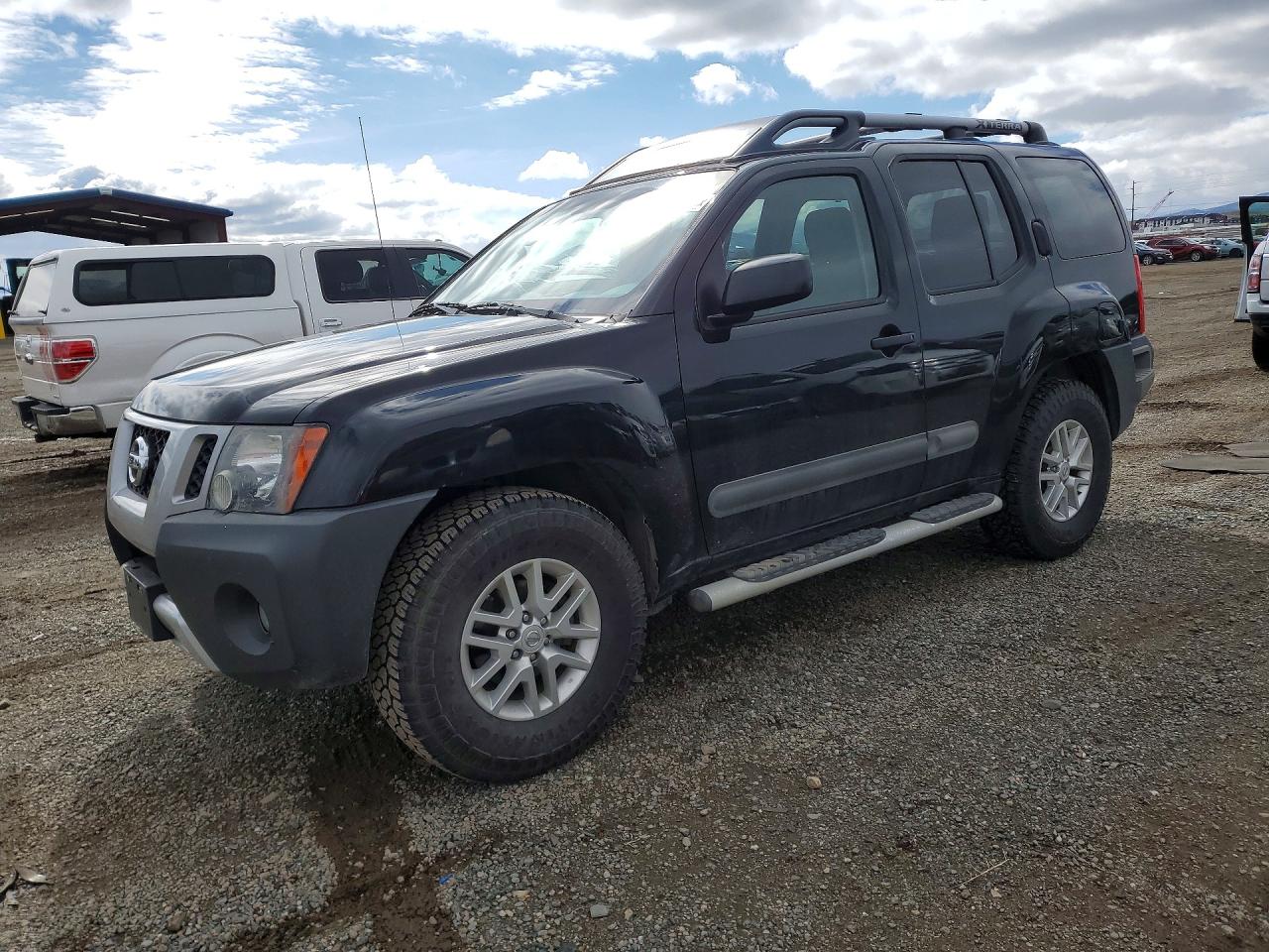 2015 Nissan Xterra S Black vin: 5N1AN0NU0FN654201
