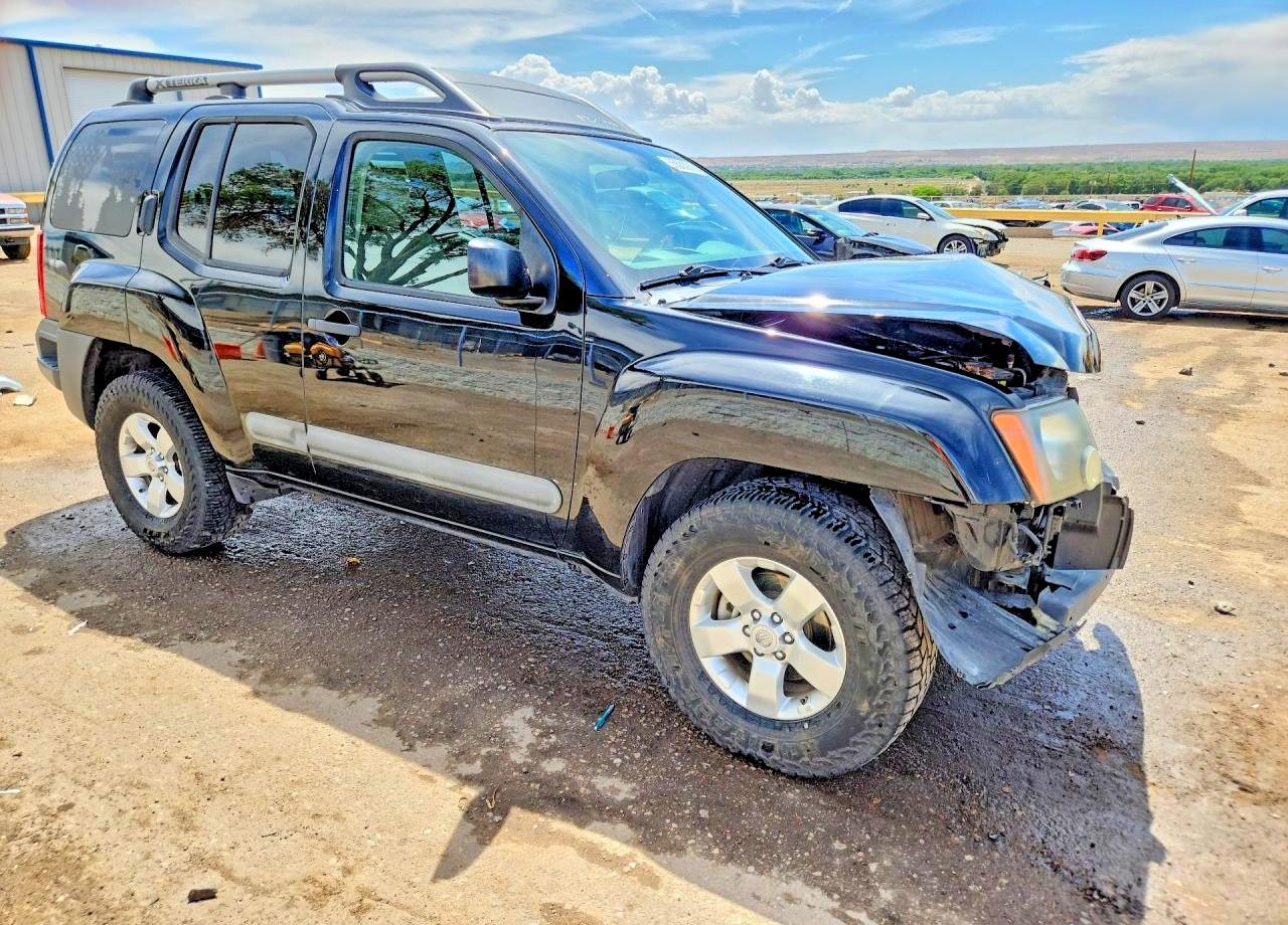 2013 Nissan Xterra X Black vin: 5N1AN0NU1DN815751