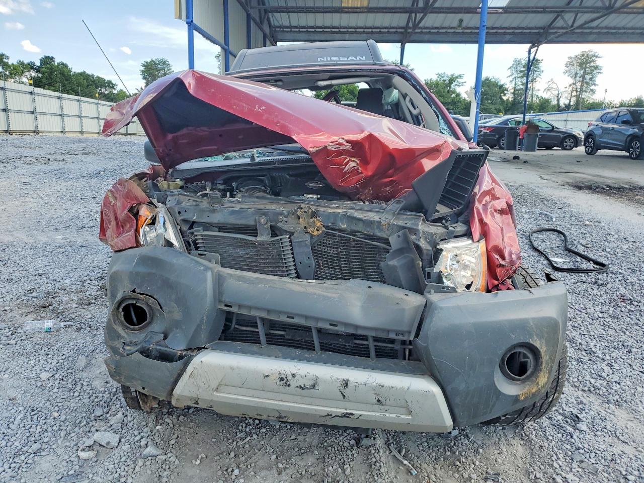 2013 Nissan Xterra X Бордовый vin: 5N1AN0NU1DN817984