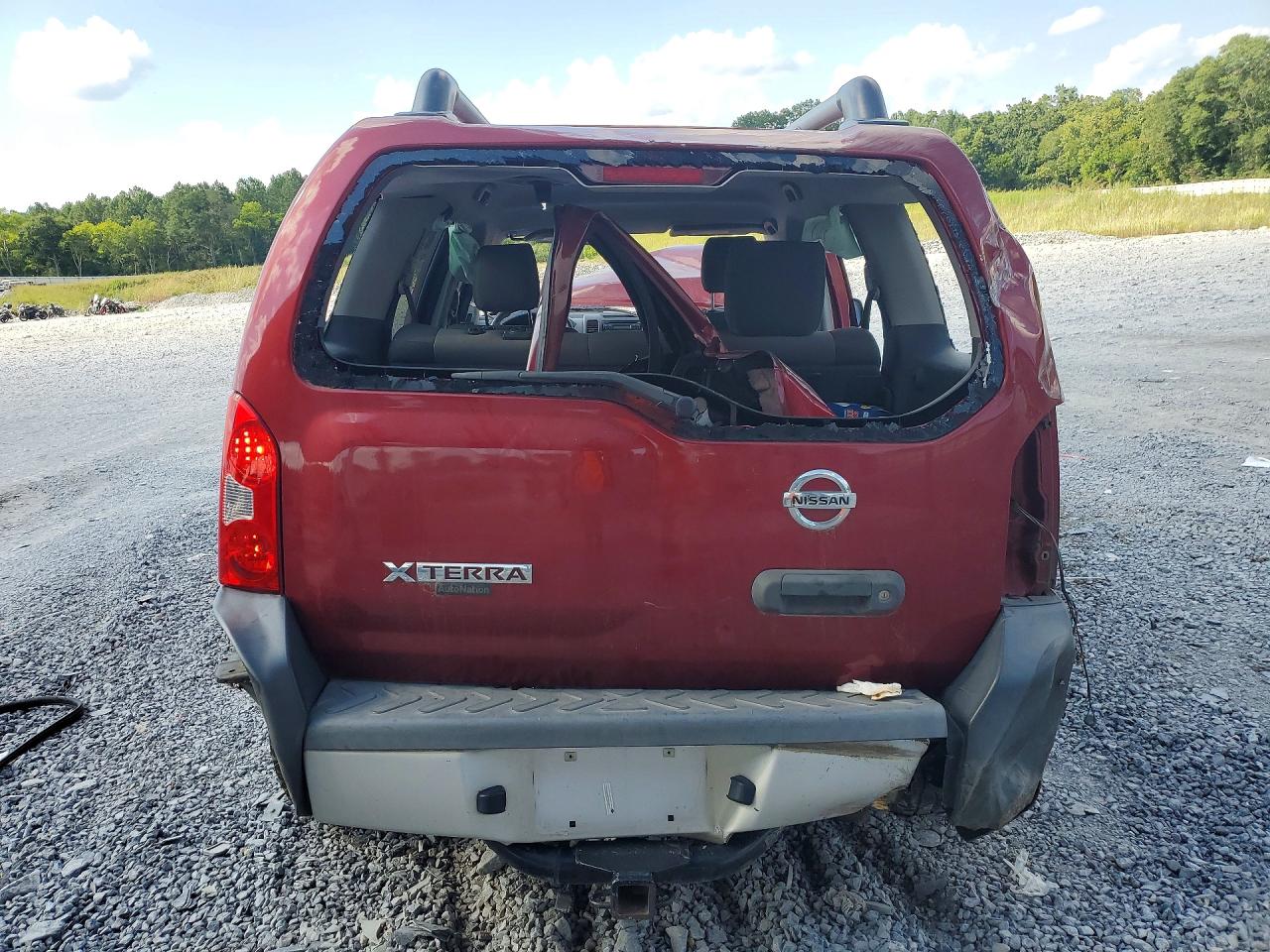 2013 Nissan Xterra X Бордовый vin: 5N1AN0NU1DN817984