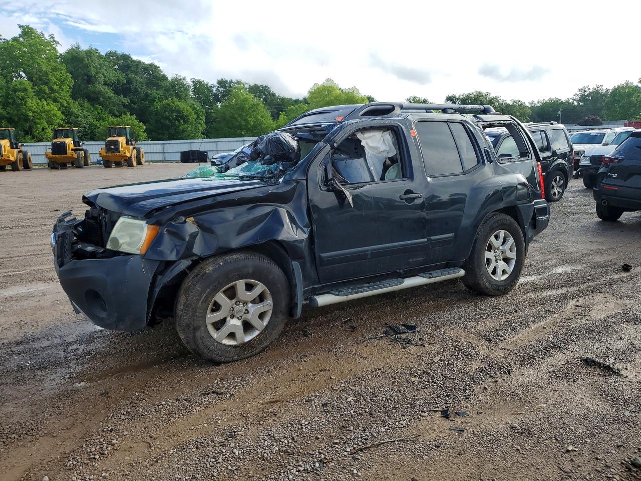 2010 Nissan Xterra X Black vin: 5N1AN0NU2AC515109