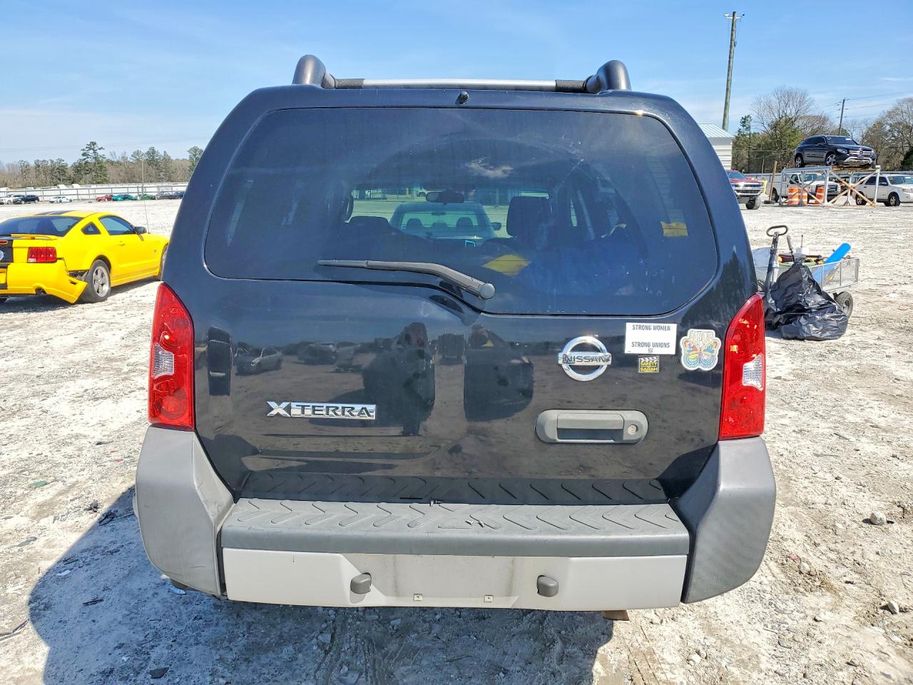 2010 Nissan Xterra X Black vin: 5N1AN0NU2AC517734