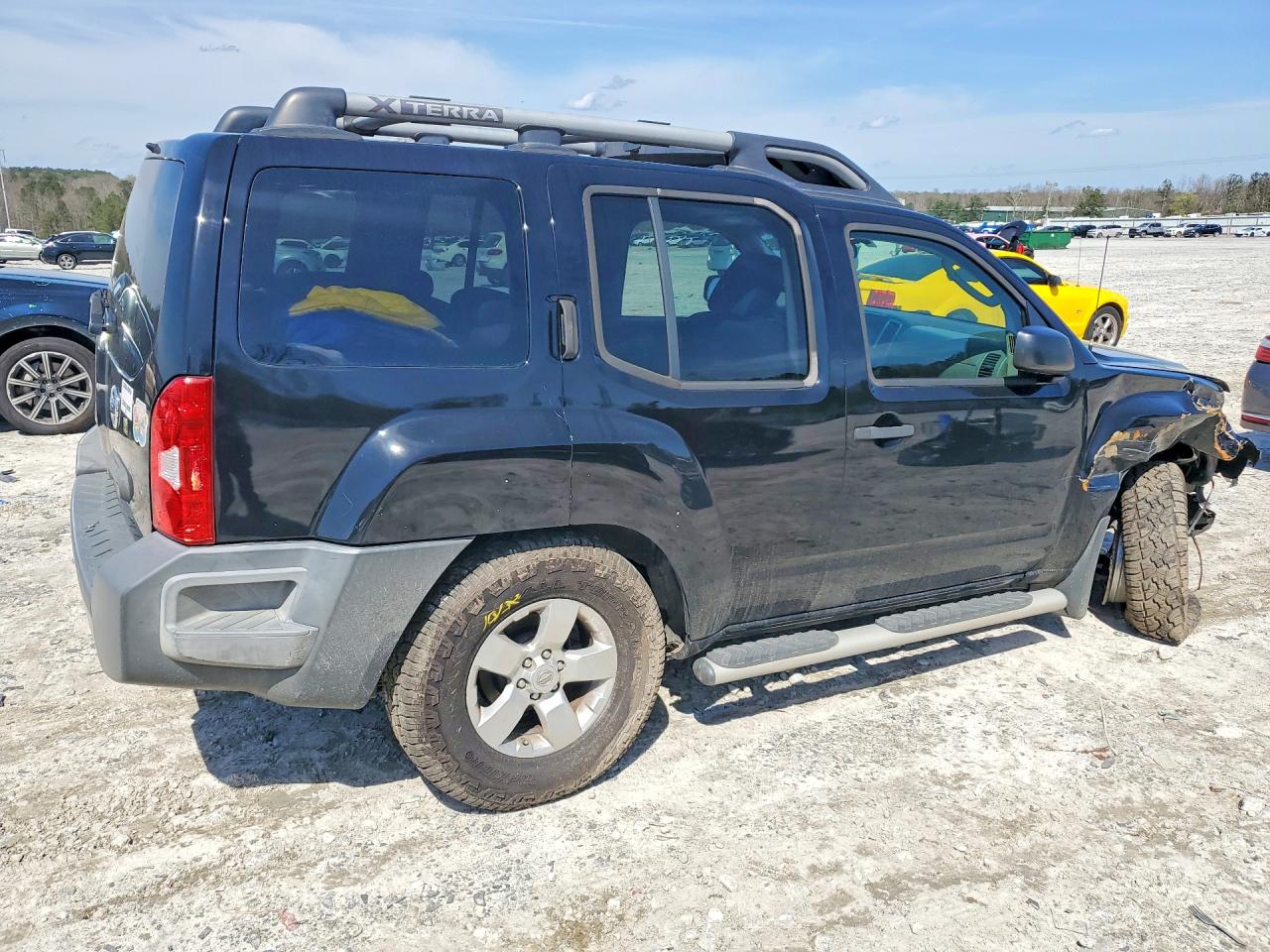 2010 Nissan Xterra X Black vin: 5N1AN0NU2AC517734