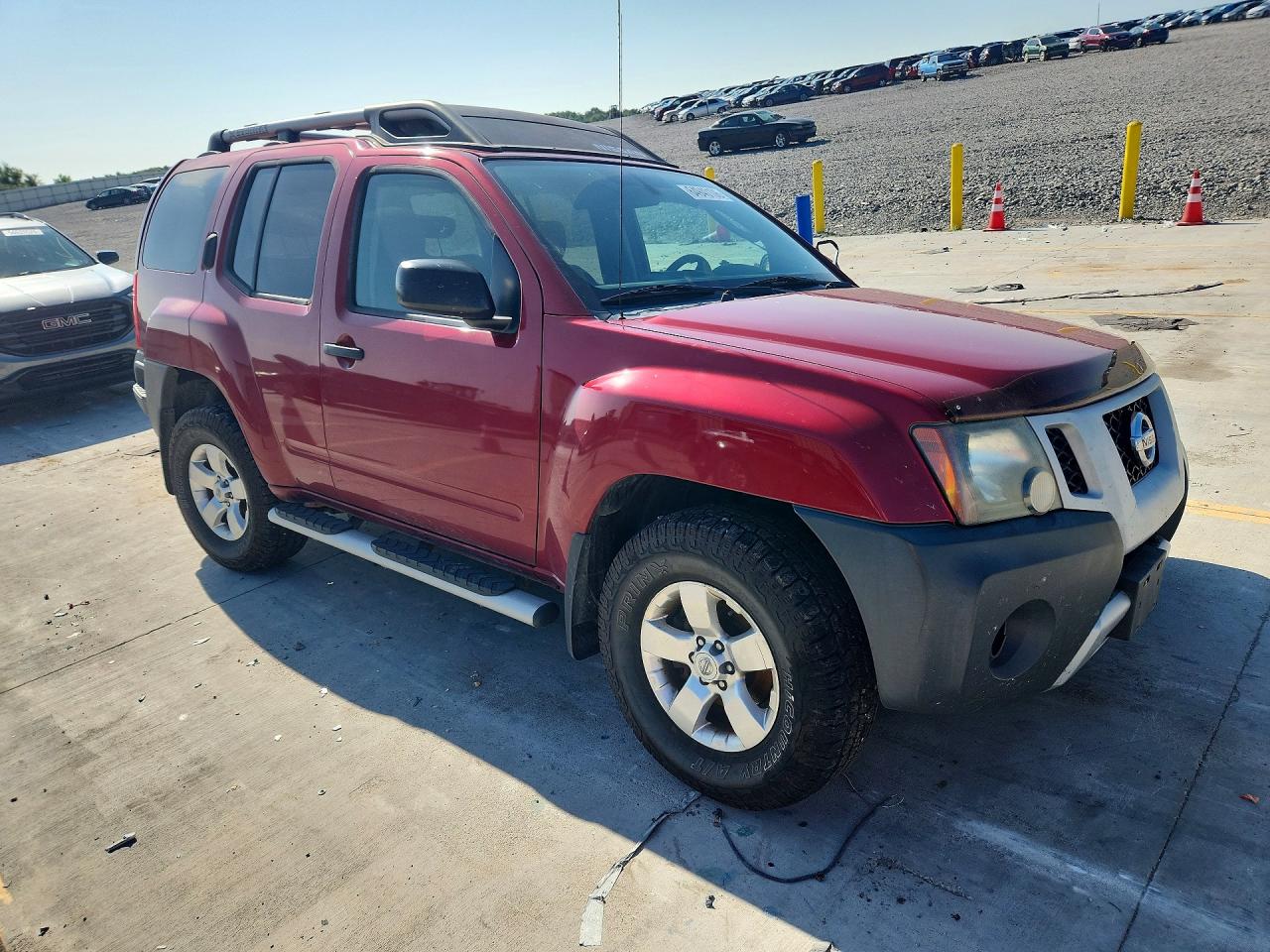 2010 Nissan Xterra X Red vin: 5N1AN0NU2AC522528