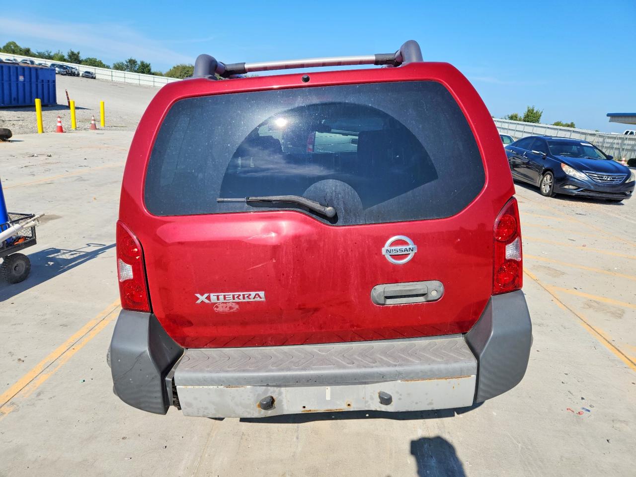 2010 Nissan Xterra X Red vin: 5N1AN0NU2AC522528
