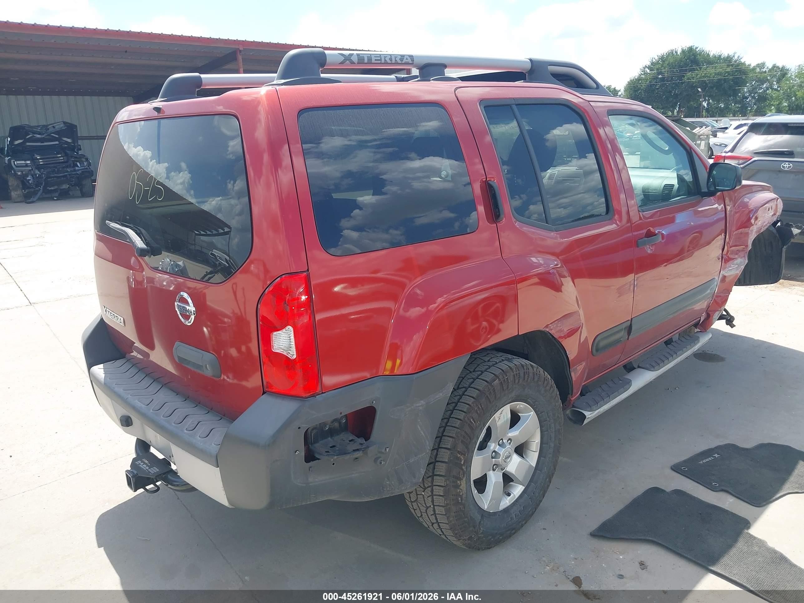 2012 Nissan Xterra S Orange vin: 5N1AN0NU2CC500371