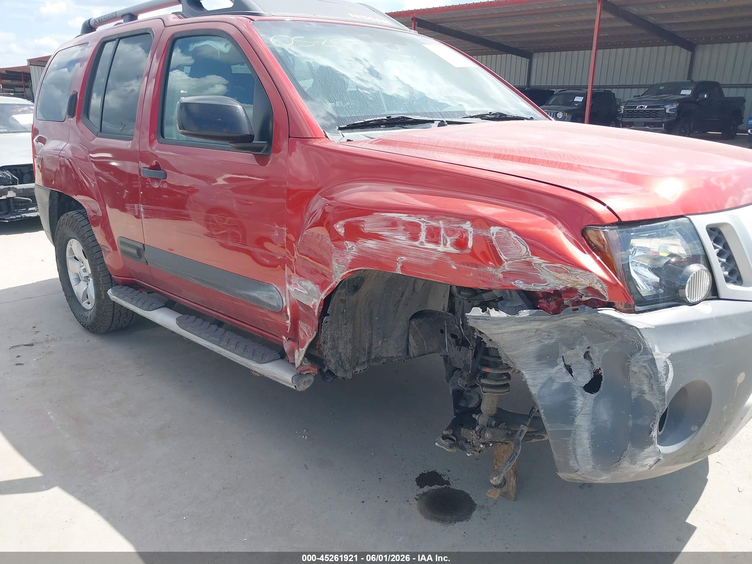 2012 Nissan Xterra S Orange vin: 5N1AN0NU2CC500371