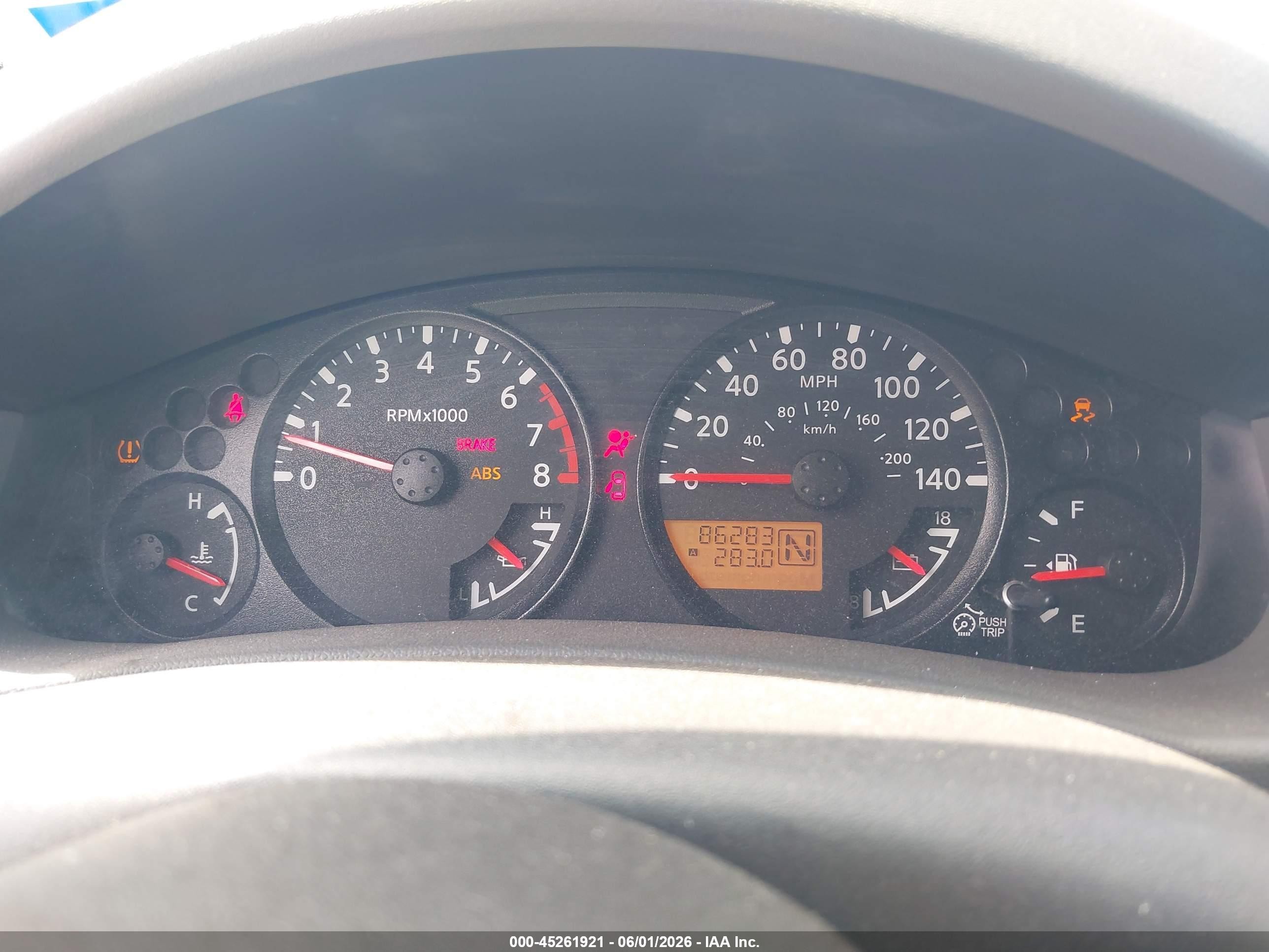2012 Nissan Xterra S Orange vin: 5N1AN0NU2CC500371