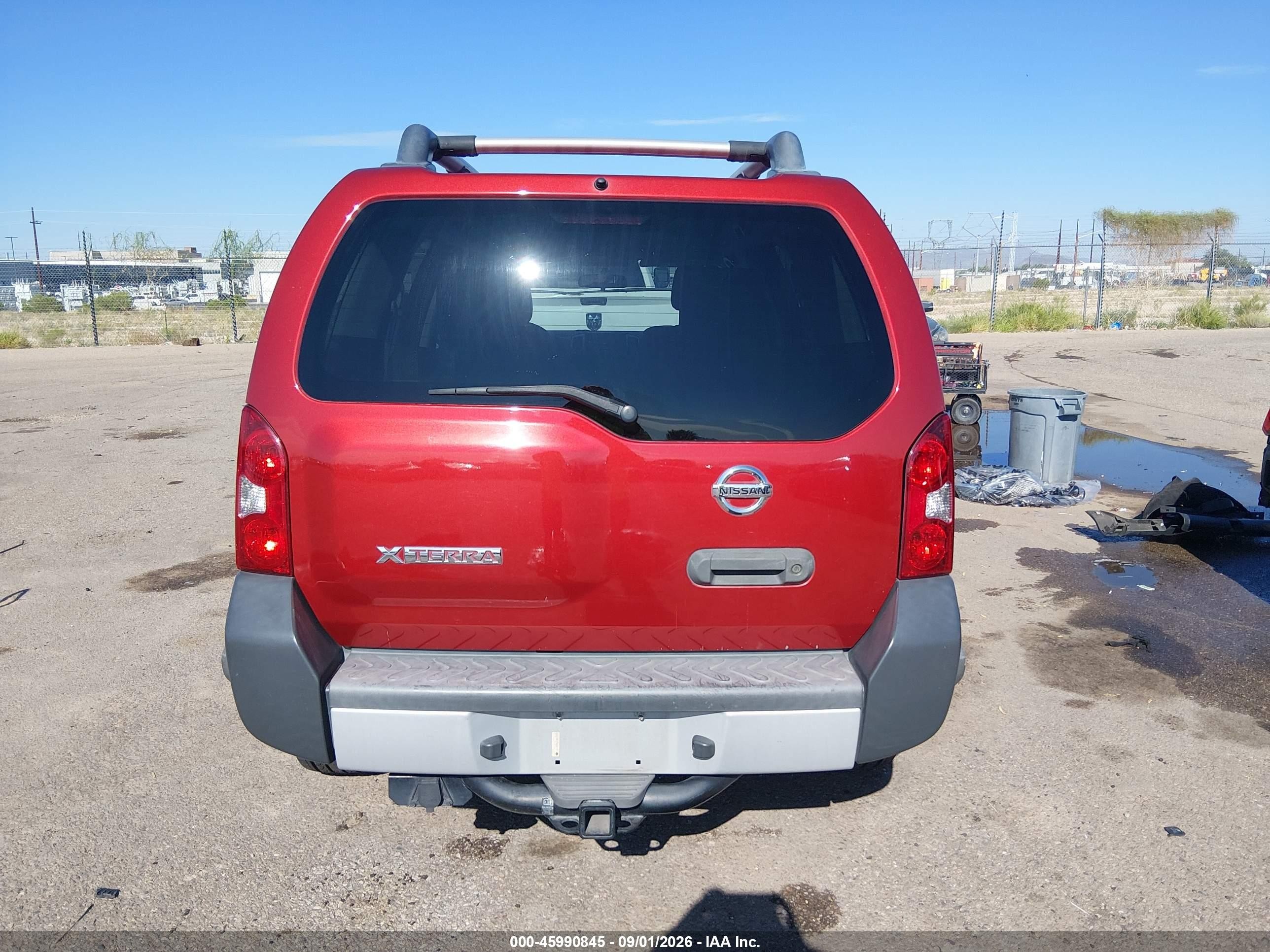 2015 Nissan Xterra S Red vin: 5N1AN0NU2FN655446
