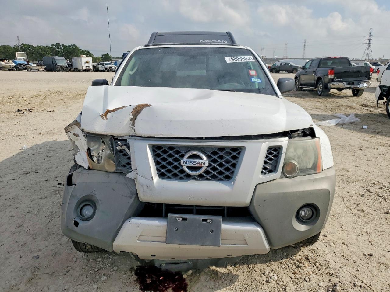 2010 Nissan Xterra Off Road White vin: 5N1AN0NU3AC504538