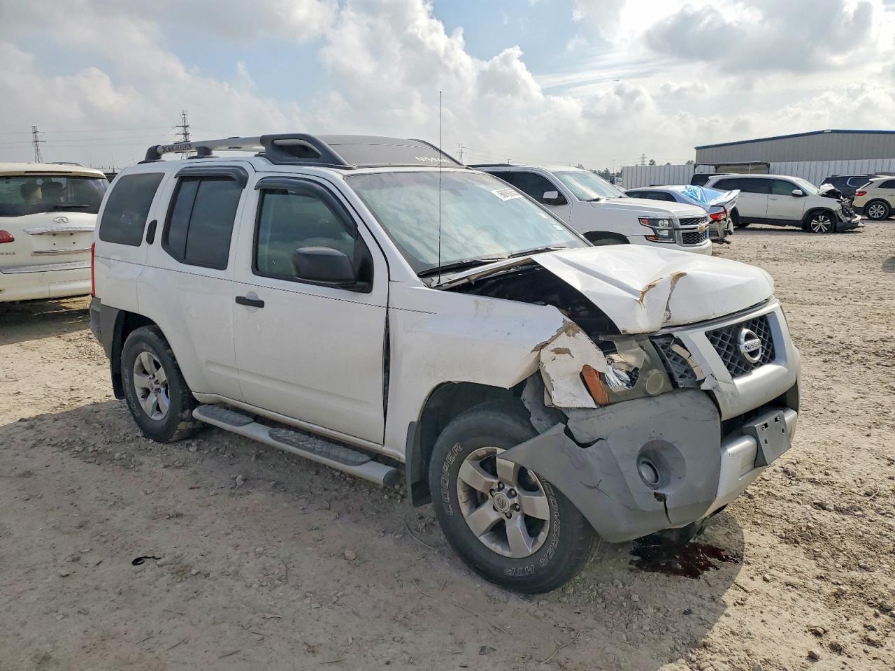 2010 Nissan Xterra Off Road White vin: 5N1AN0NU3AC504538