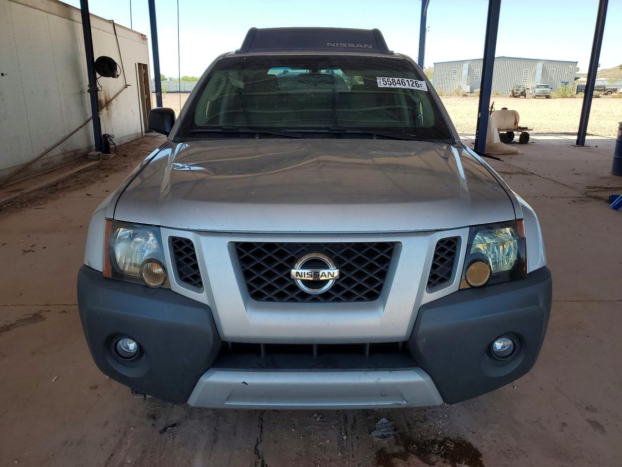 2010 Nissan Xterra X Silver vin: 5N1AN0NU3AC521680