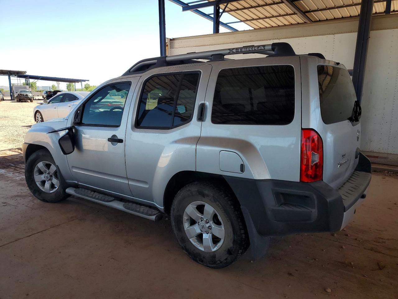 2010 Nissan Xterra X Silver vin: 5N1AN0NU3AC521680