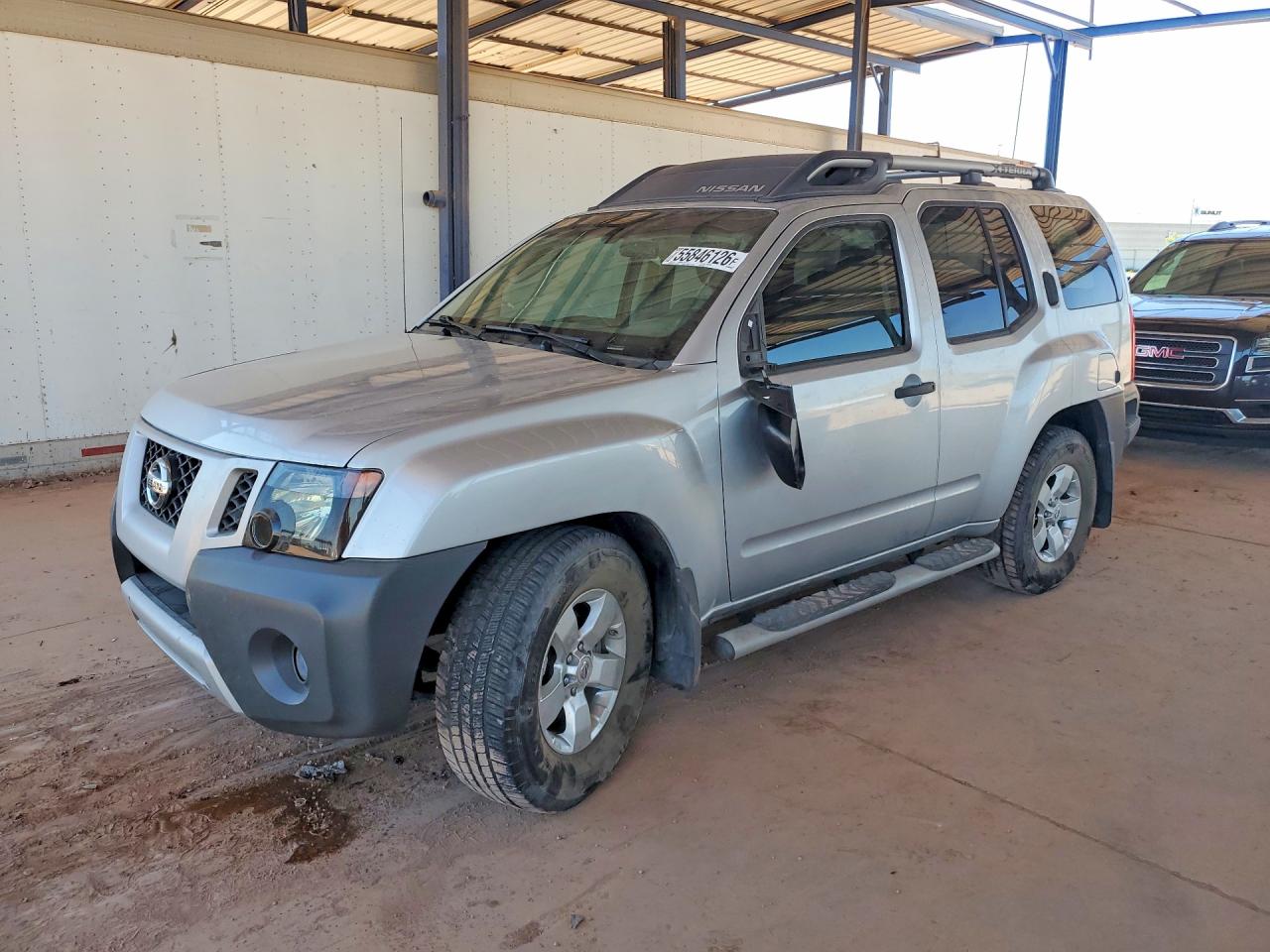 2010 Nissan Xterra X Silver vin: 5N1AN0NU3AC521680