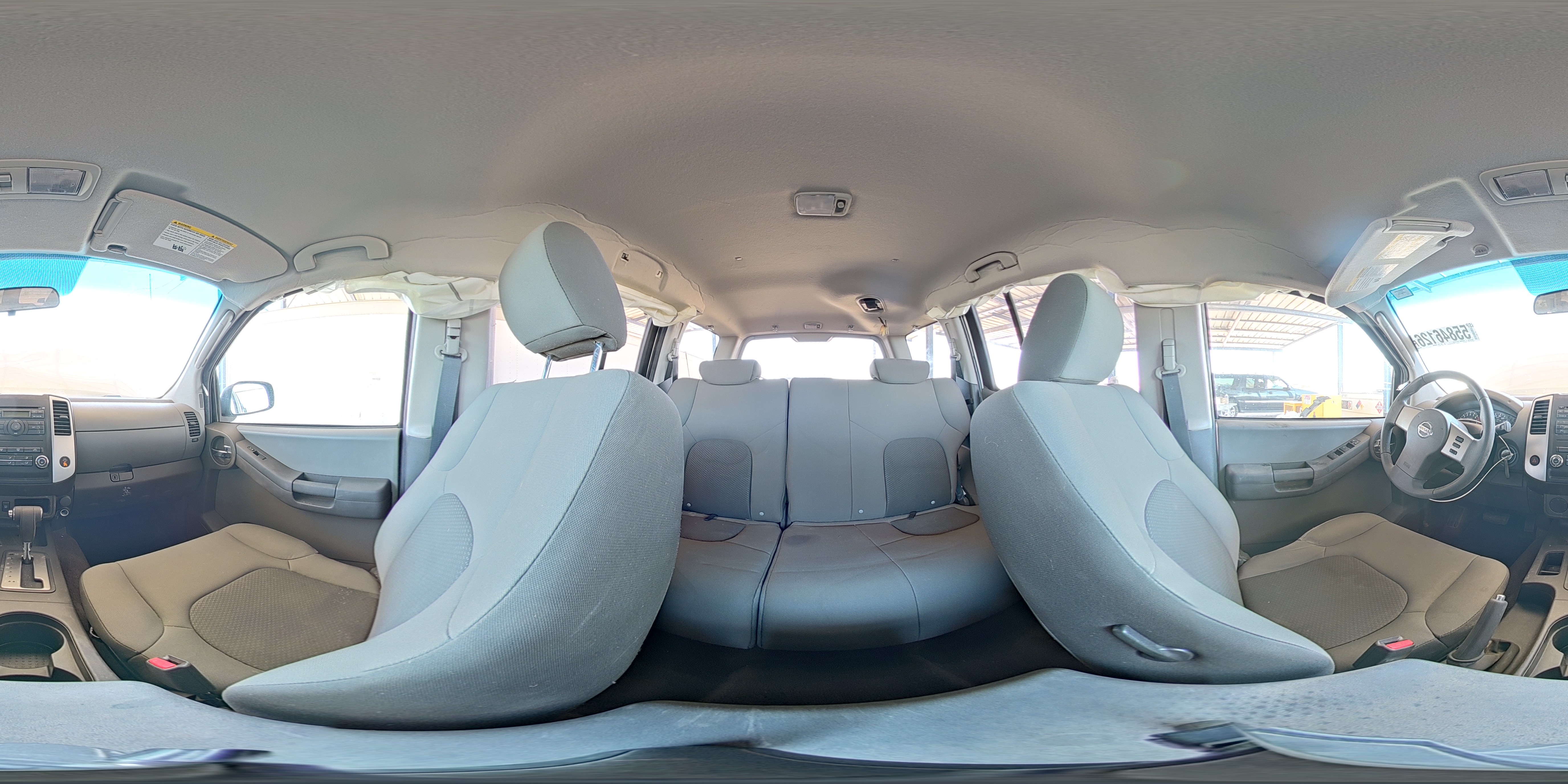 2010 Nissan Xterra X Silver vin: 5N1AN0NU3AC521680