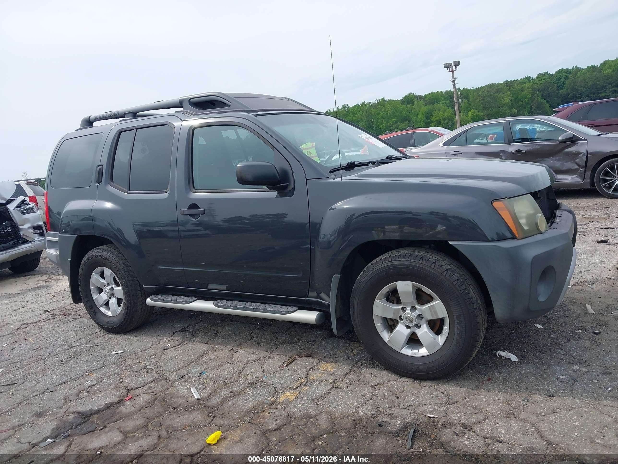 2010 Nissan Xterra S Gray vin: 5N1AN0NU3AC523798