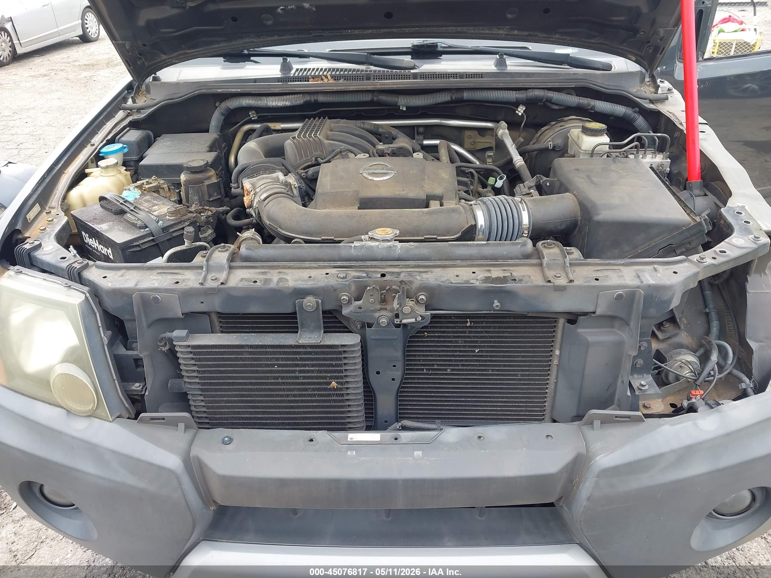 2010 Nissan Xterra S Gray vin: 5N1AN0NU3AC523798