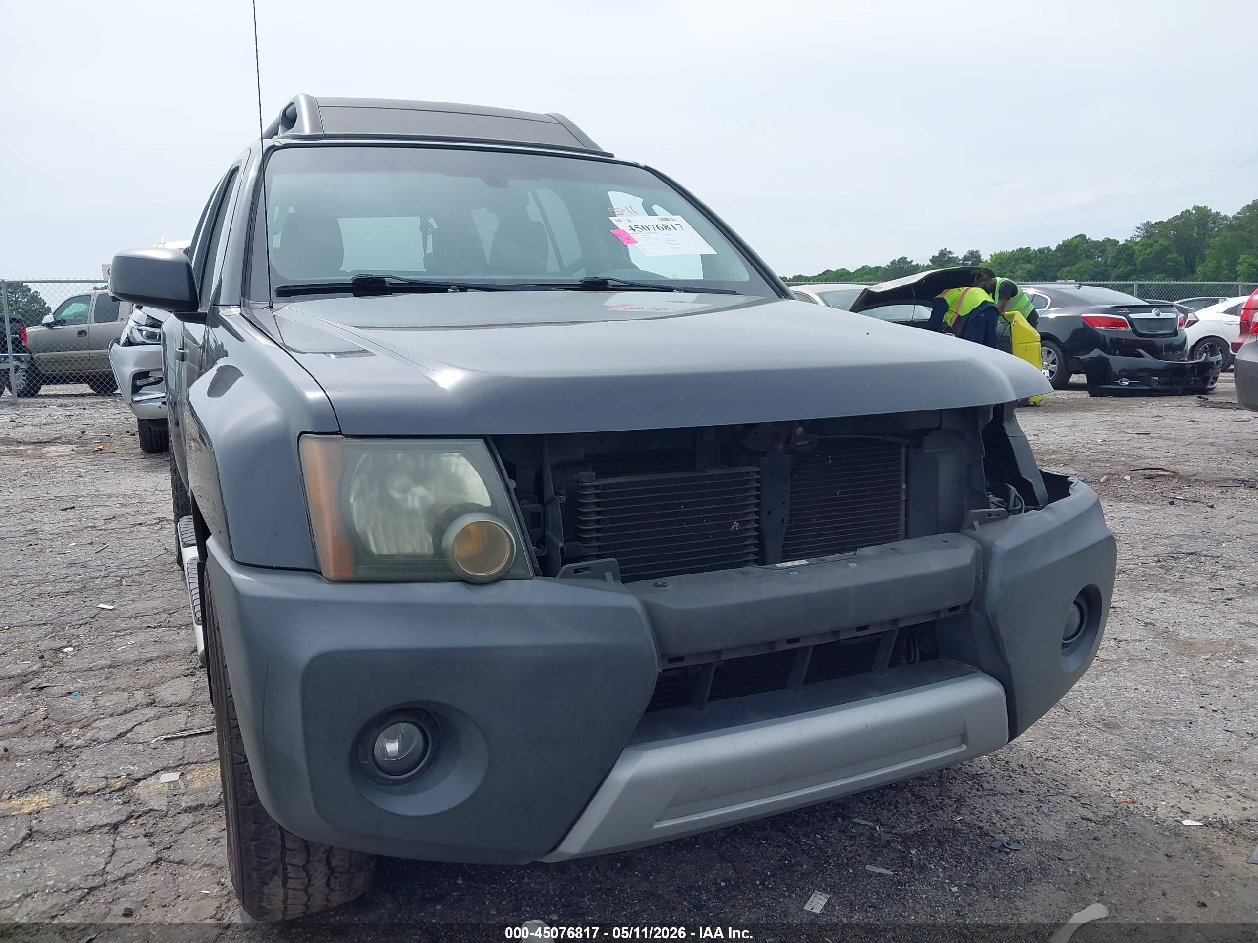 2010 Nissan Xterra S Gray vin: 5N1AN0NU3AC523798
