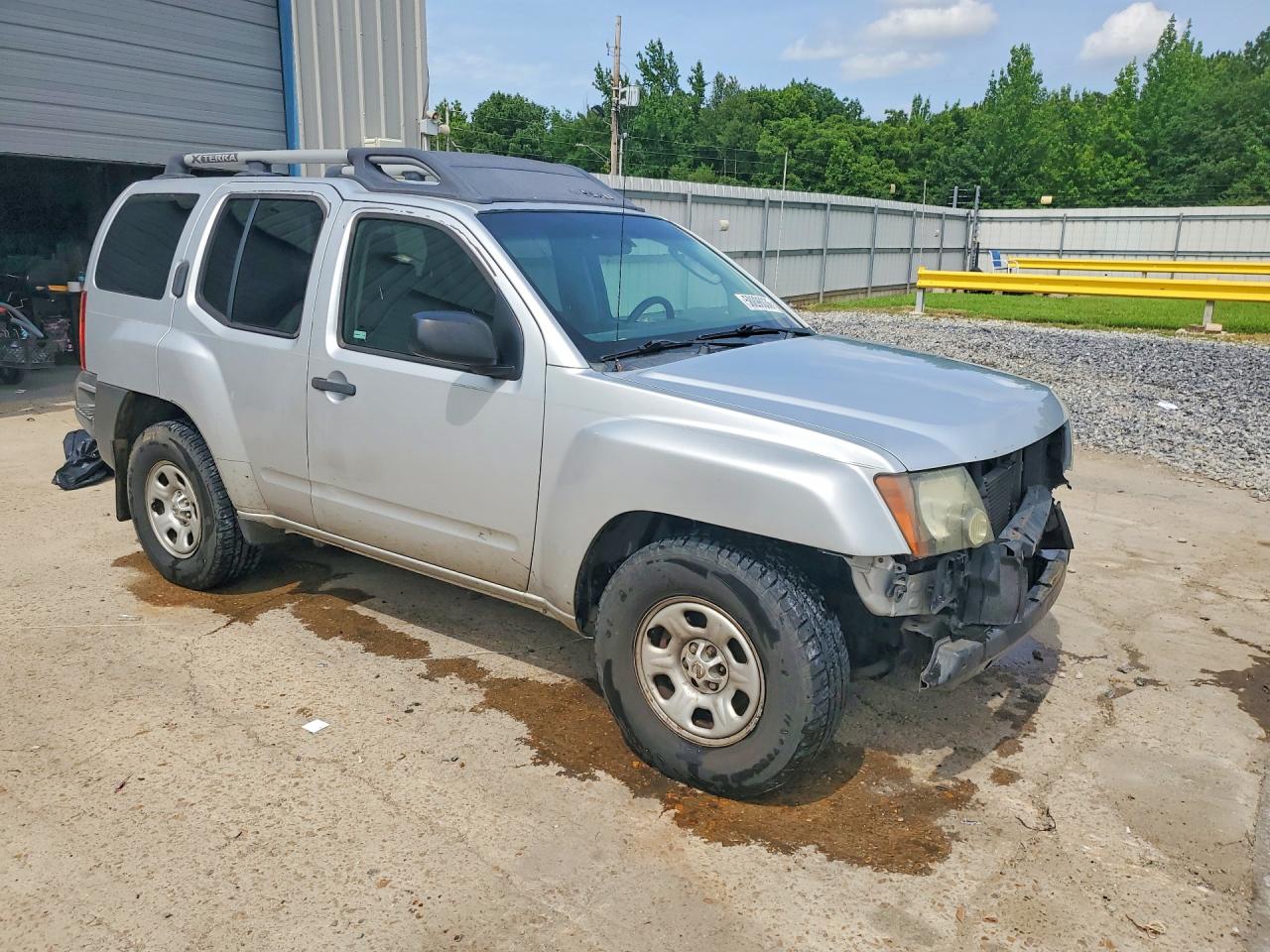 2010 Nissan Xterra Off Road Silver vin: 5N1AN0NU3AC524935
