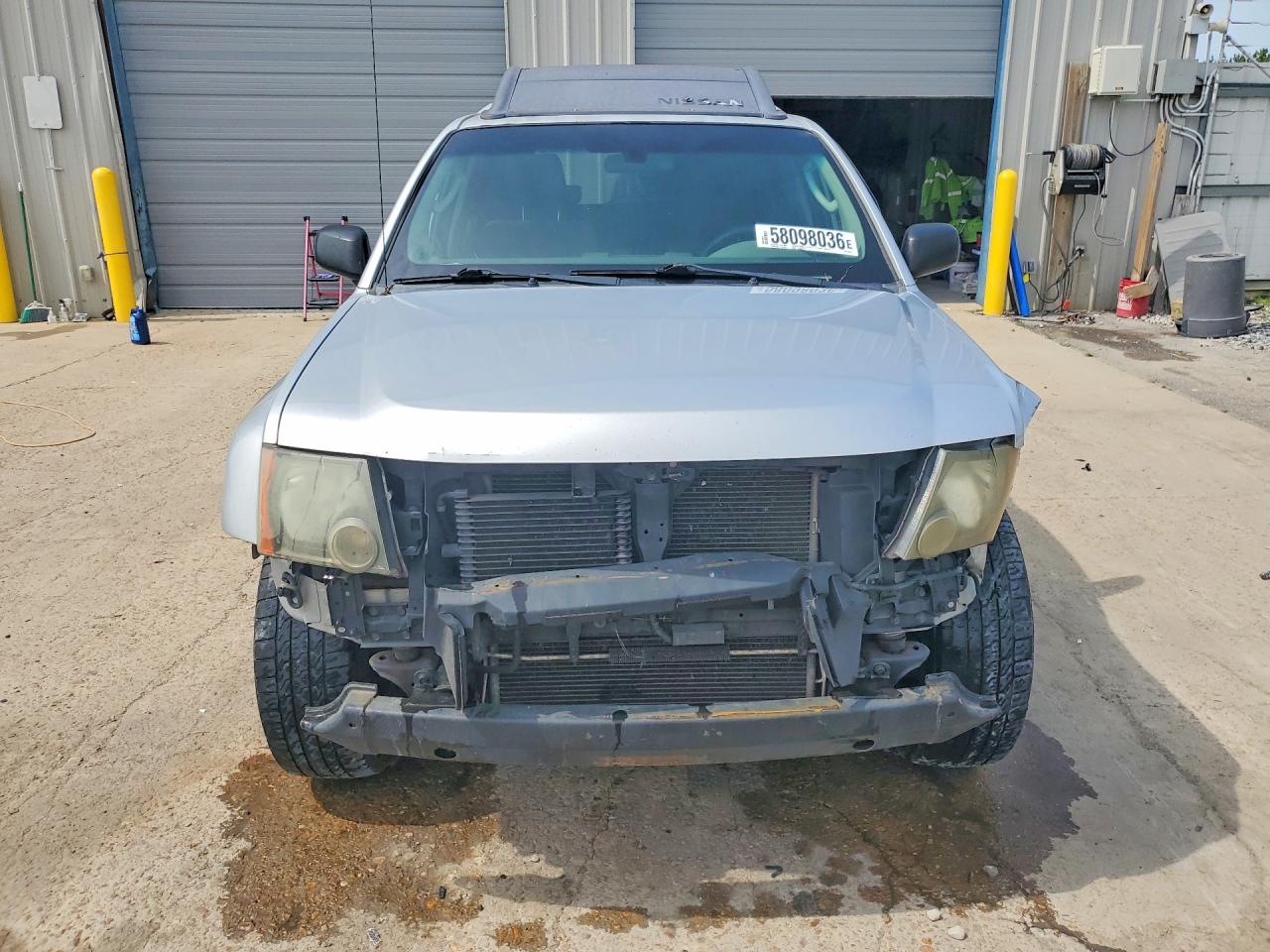 2010 Nissan Xterra Off Road Silver vin: 5N1AN0NU3AC524935