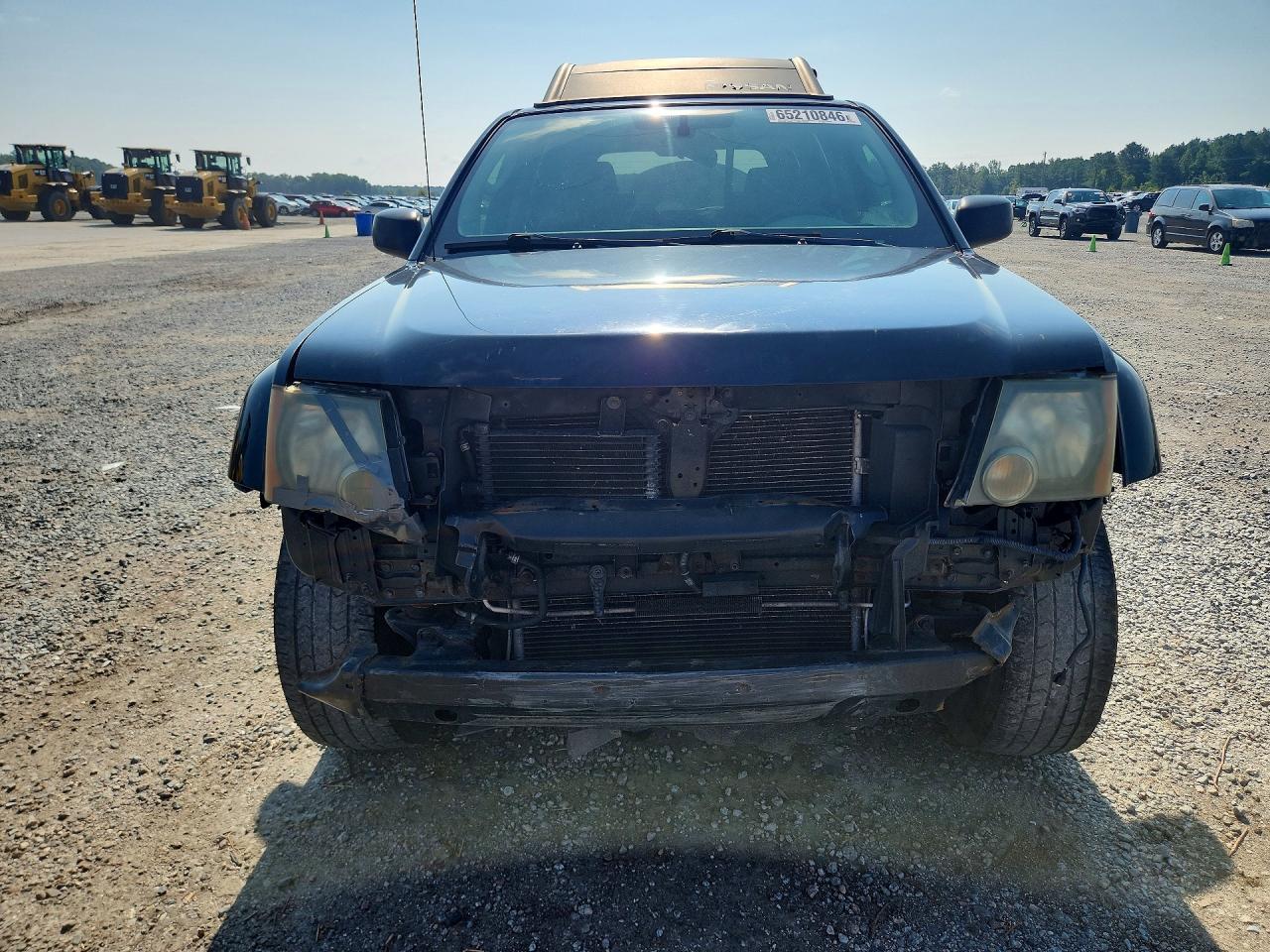 2010 Nissan Xterra X Black vin: 5N1AN0NU3AC526927